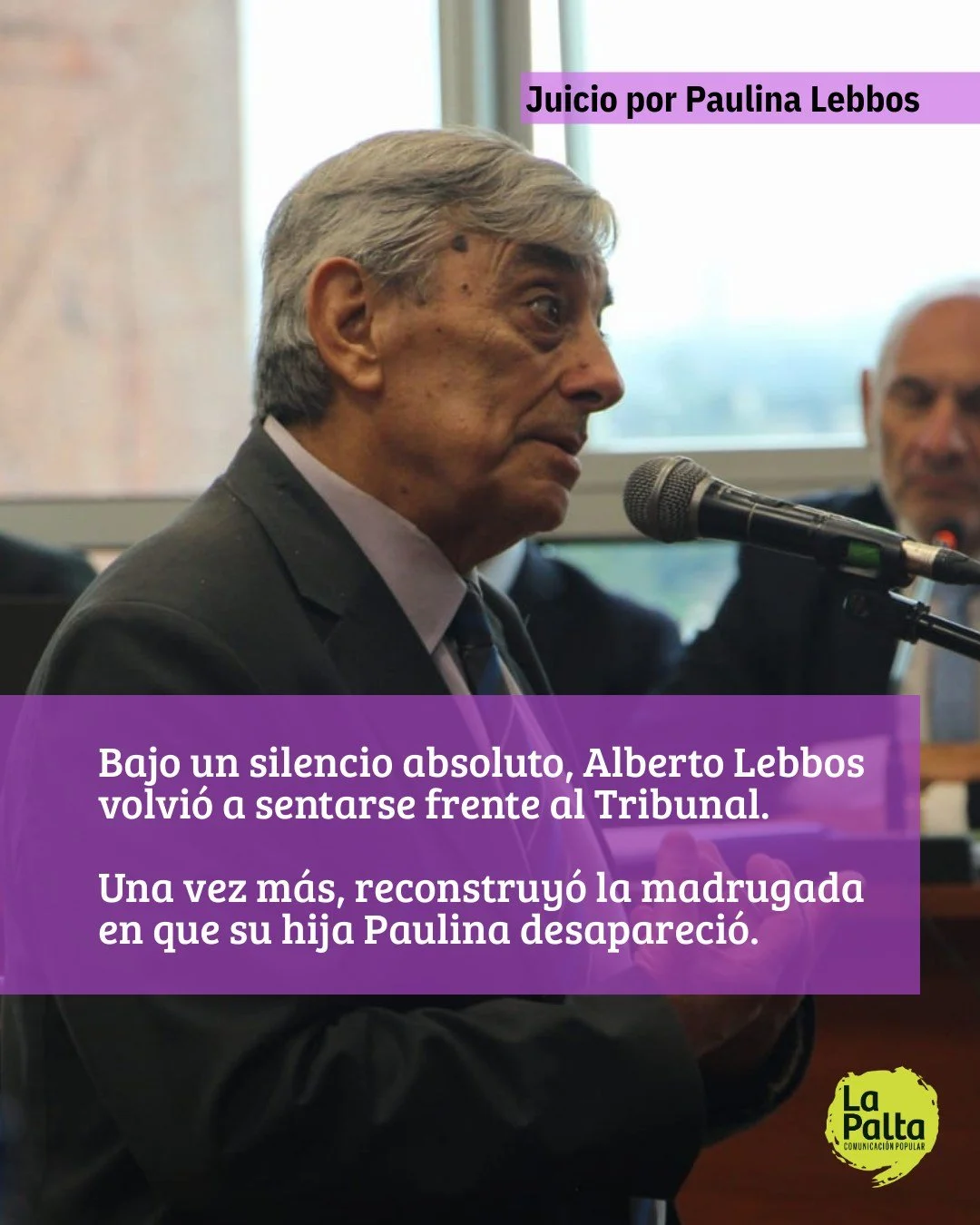 Justicia por Paulina: Comienza un nuevo cap&iacute;tulo judicial. ⚖️

💺 A 20 a&ntilde;os del crimen que conmocion&oacute; a la provincia, familiares y amigos de Paulina Lebbos volvieron a la sala de audiencias. Entre l&aacute;grimas y carpetas que g