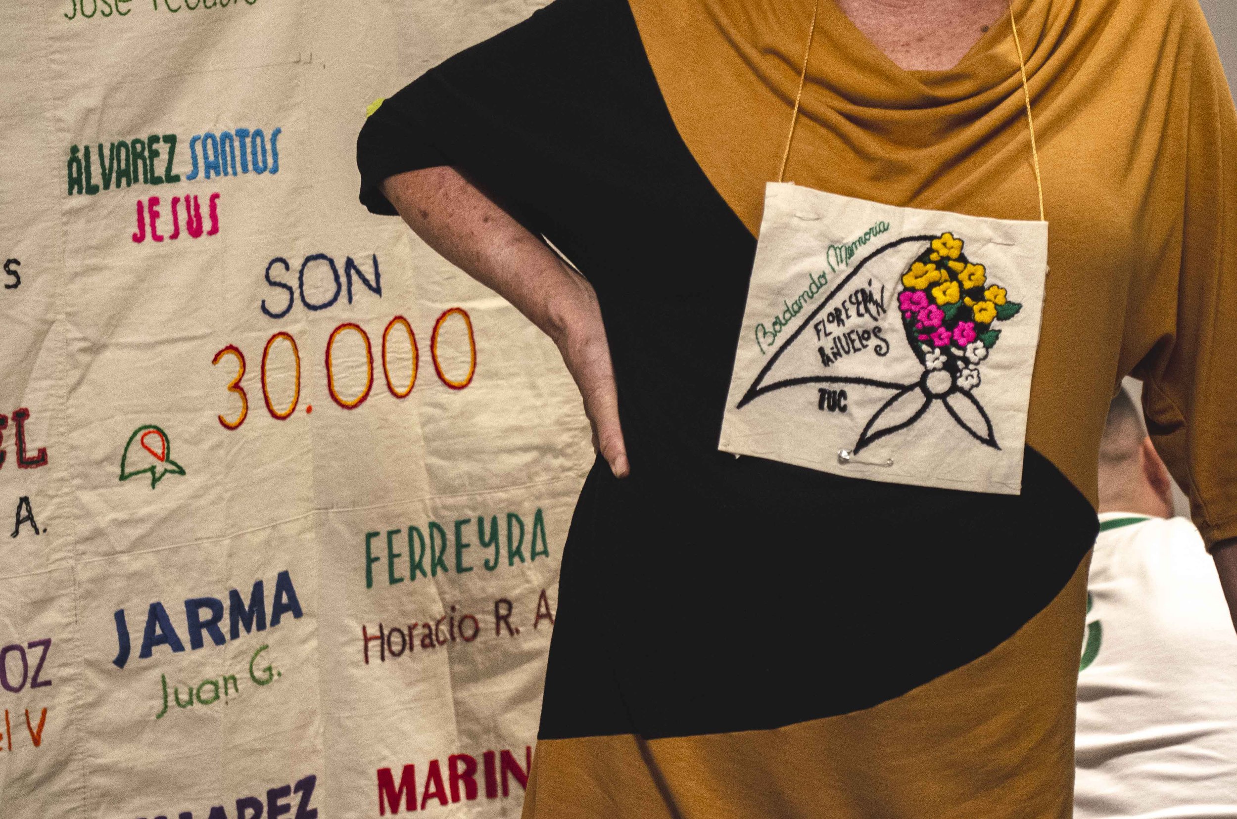 Jornada de bordado colectivo para construir memoria