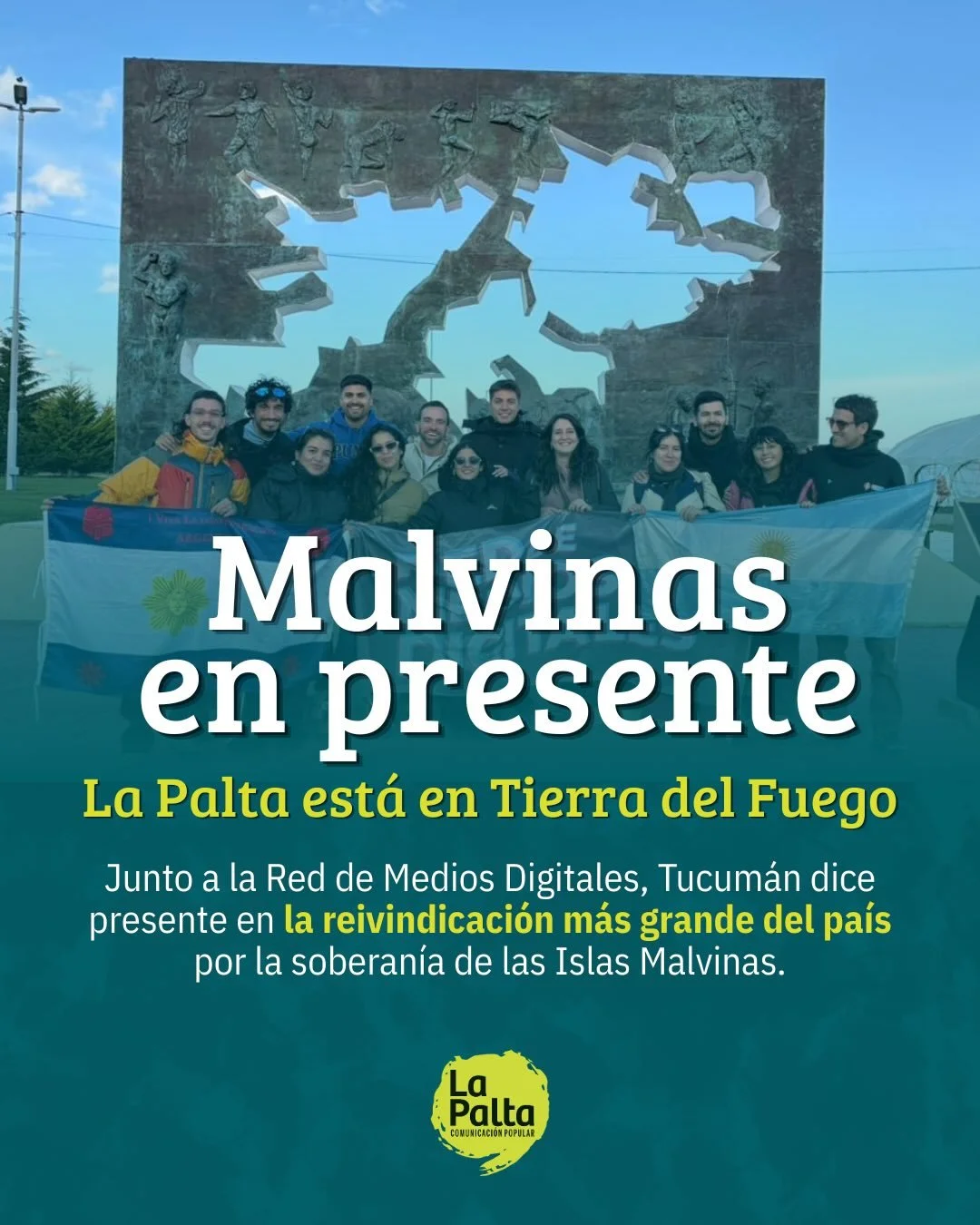 🇦🇷 Malvinas en presente: desde el sur, la memoria sigue viva

📍 Estamos en Tierra del Fuego para cubrir la vigilia por Malvinas desde Rio Grande, ciudad reconocida por ser la Capital Nacional de la Vigilia por la Gloriosa Gesta de Malvinas. 

🤝 J