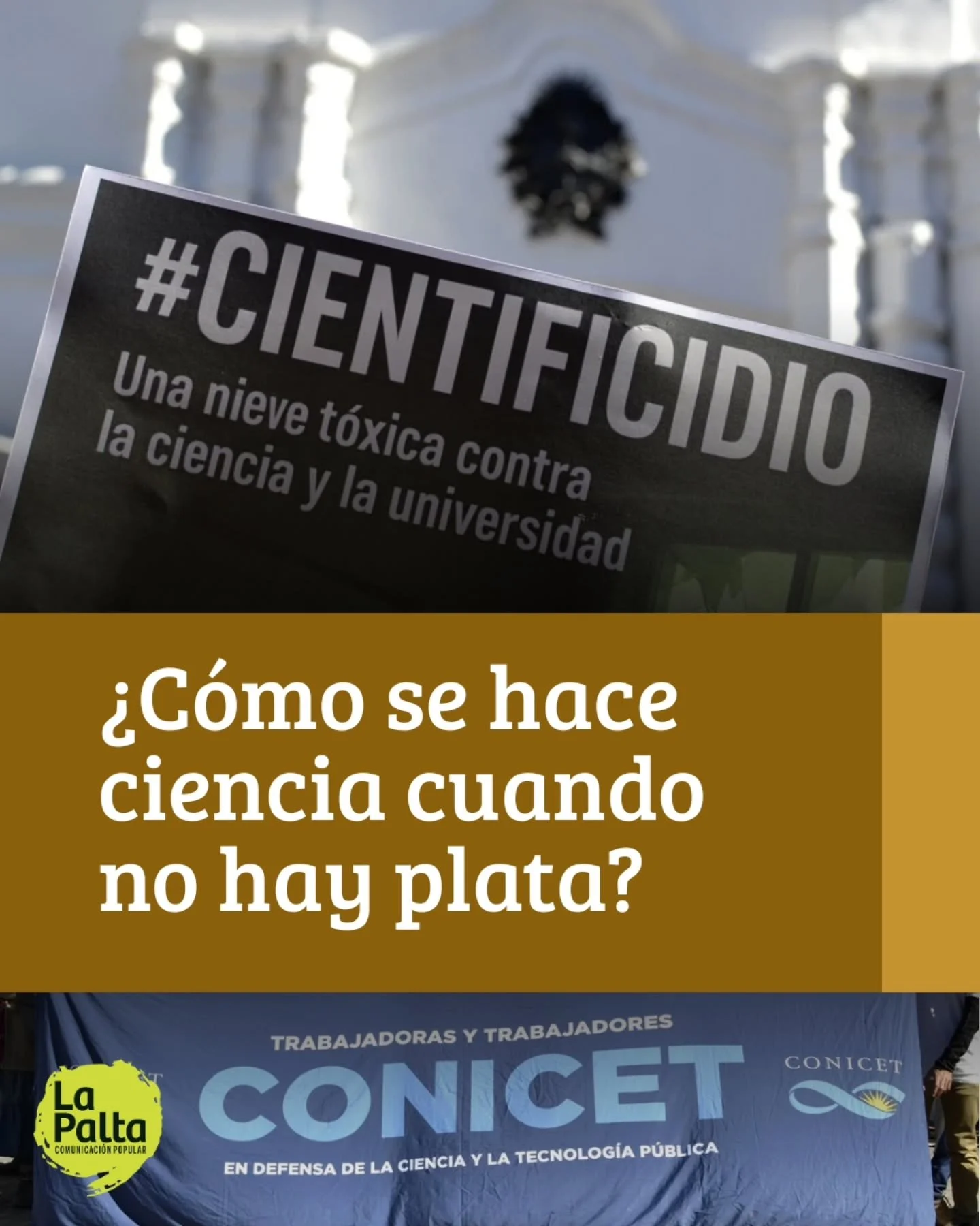 🔬 Sostener la ciencia en precariedad

🧠 Investigar hoy es mucho m&aacute;s que producir conocimiento. Implica sostener, con esfuerzo colectivo, instituciones cada vez m&aacute;s debilitadas. Los institutos siguen abiertos y las investigaciones cont