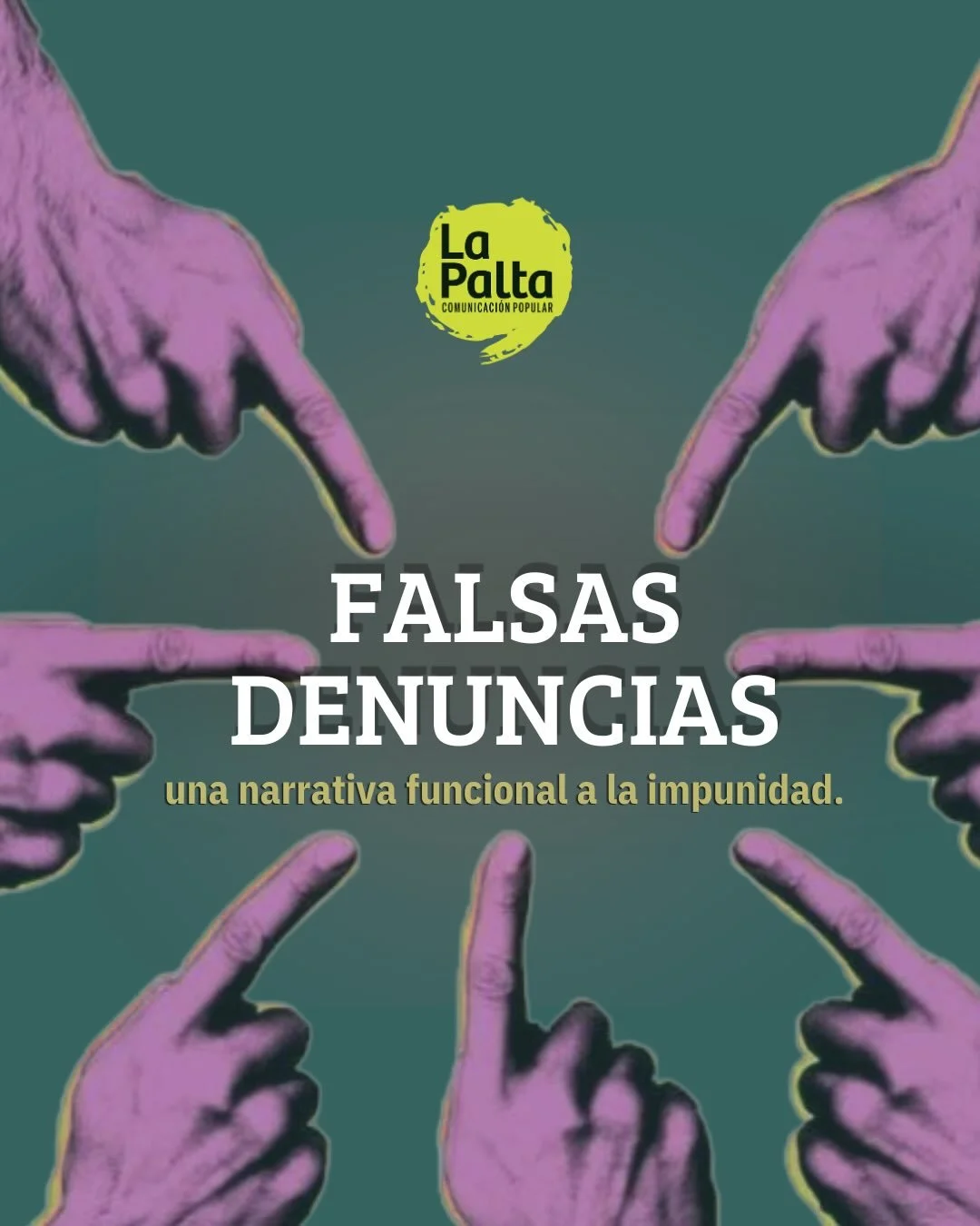 ⚠️ Falsas denuncias: una estrategia de impunidad

🏛️ El proyecto para endurecer penas por &ldquo;falsas denuncias&rdquo; ya tiene dictamen en la C&aacute;mara de Diputados. Aunque se presenta como una b&uacute;squeda de justicia, los datos y las voc