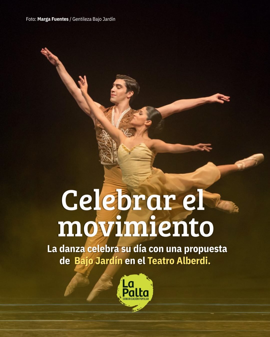 ✨ Tucum&aacute;n celebra el D&iacute;a Internacional de la Danza 🩰

 🎭 El escenario del Teatro Alberdi recibe una propuesta que pone el foco en la producci&oacute;n local. Bajo la direcci&oacute;n de Amelia Acosta y Alejandra Deza, el espect&aacute