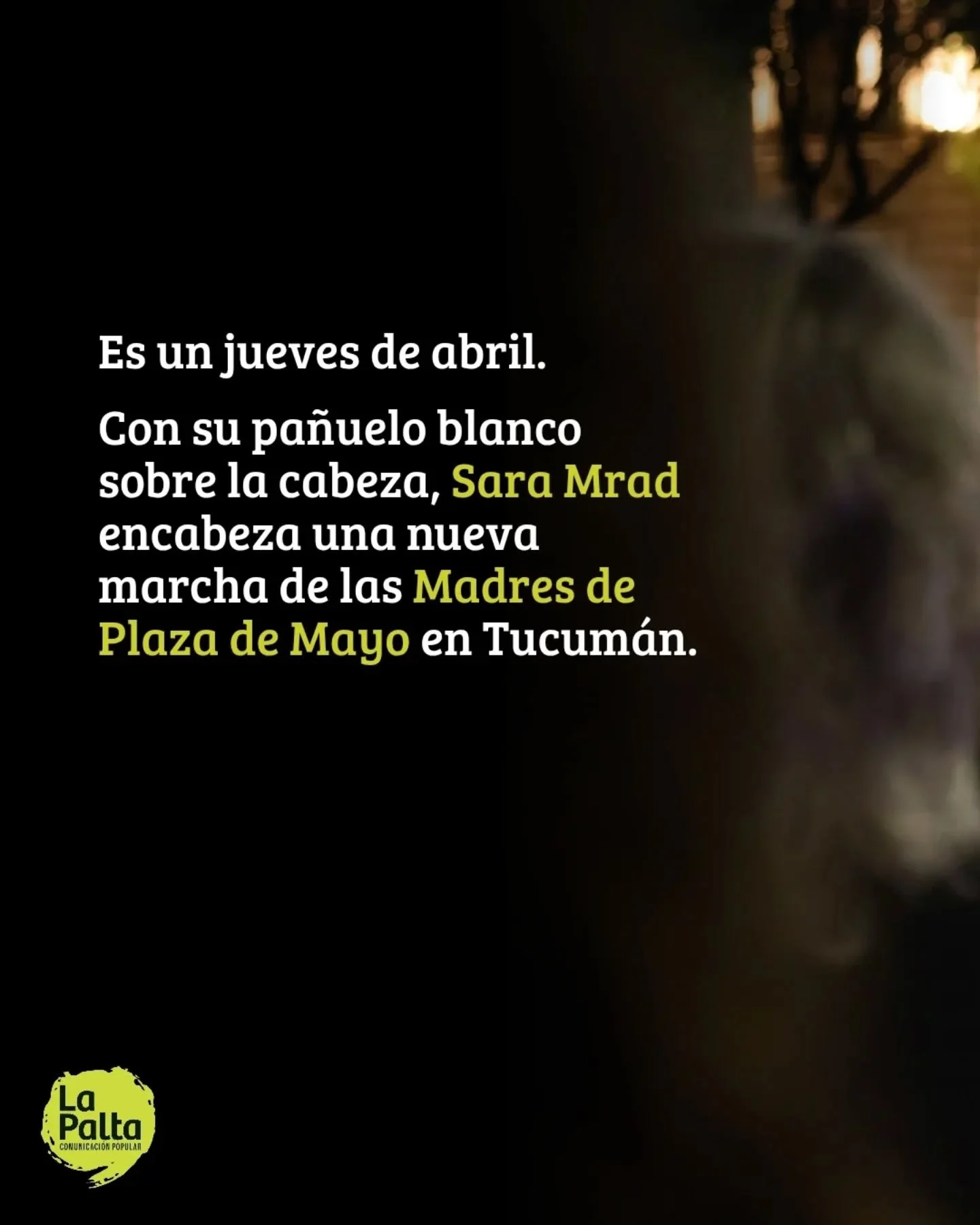 🕯️ Marcha de las Madres, donde se sostiene la lucha por la memoria, la verdad y la justicia

Son m&aacute;s de 2500 las marchas en todo el pa&iacute;s, encuentros colectivos cargados de lucha y sostenidos durante 49 a&ntilde;os. En Tucum&aacute;n, c