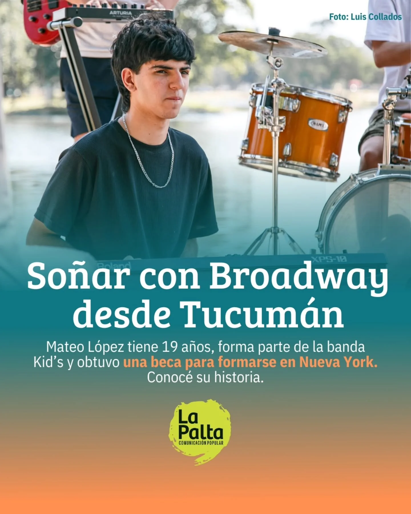 🎹 El joven tucumano Mateo L&oacute;pez @lopezmateoo._ es uno de los seleccionados, entre m&aacute;s de 3500 postulantes de Latinoam&eacute;rica, para la beca Tu experiencia Broadway y necesita tu ayuda.

🎼 Despu&eacute;s de un largo recorrido forma