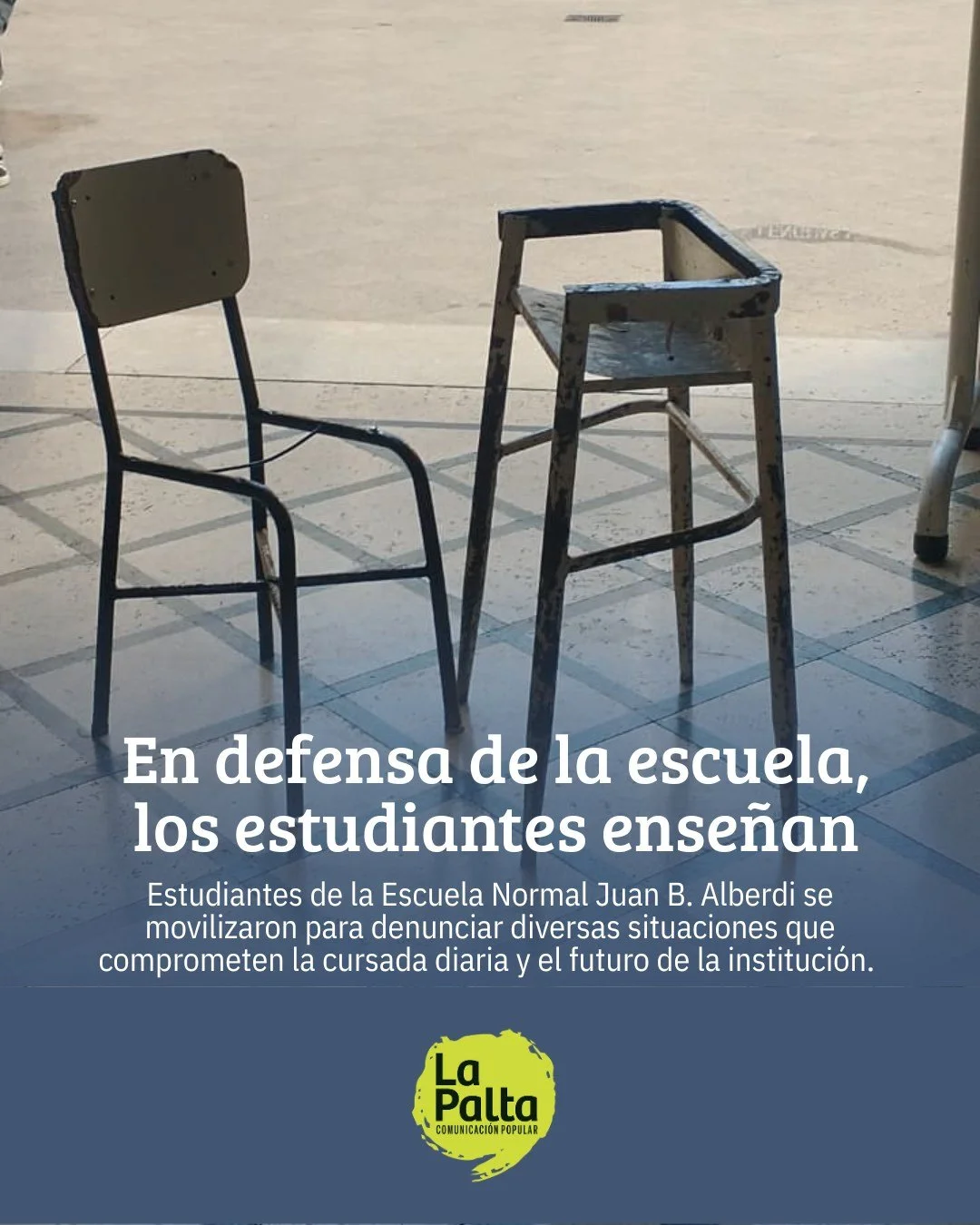 🏫 La comunidad de la Escuela Normal Superior en Lenguas Vivas Juan Bautista Alberdi se moviliz&oacute; durante el lunes y el martes para denunciar diversas situaciones que comprometen la cursada diaria y el futuro de la instituci&oacute;n.

👉 El re