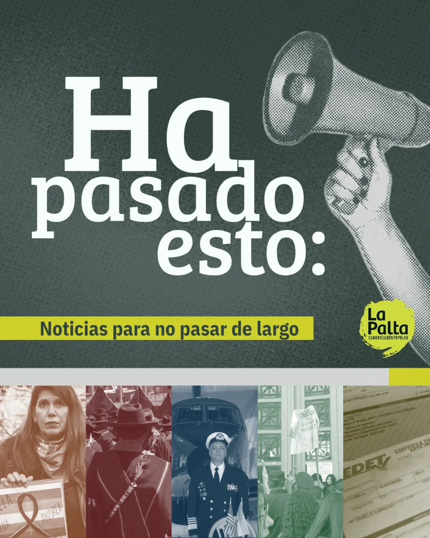 🤔 &iquest;Te sent&iacute;s perdido entre tanta informaci&oacute;n en redes? Ha pasado esto. 

🔆 Aqu&iacute; te traemos cinco noticias para recapitular todos los temas de la semana. Podes conocer m&aacute;s temas en nuestra web.

🥑 Y si te gusta lo