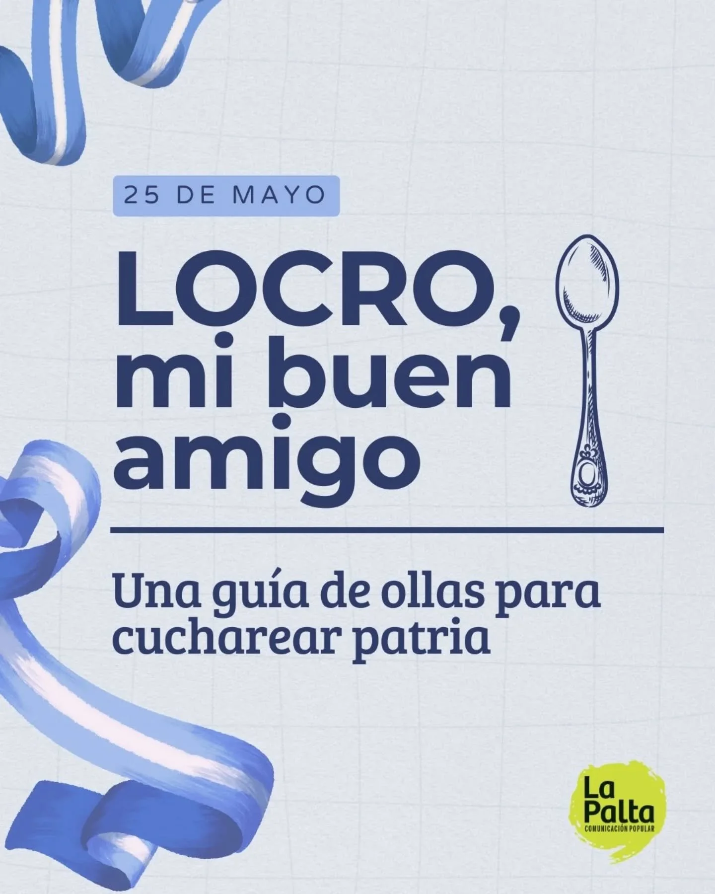 🇦🇷 &iquest;Pensando en el locro del 25? Nosotres tambi&eacute;n 

🍴Esta agenda tiene todo lo que necesitas para tus planes de feriado patrio. &iexcl;Eleg&iacute; el tuyo!