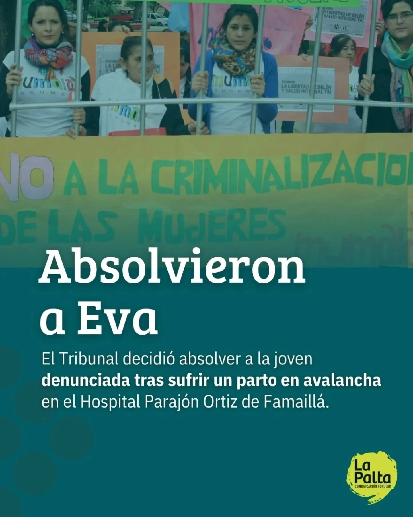 ⚖️ El juicio oral contra Eva concluy&oacute; durante la ma&ntilde;ana, con un fallo favorable para la joven que hab&iacute;a sufrido una emergencia obst&eacute;trica en noviembre de 2023.

🏥 Eva lleg&oacute; al Hospital Paraj&oacute;n Ortiz de Famai