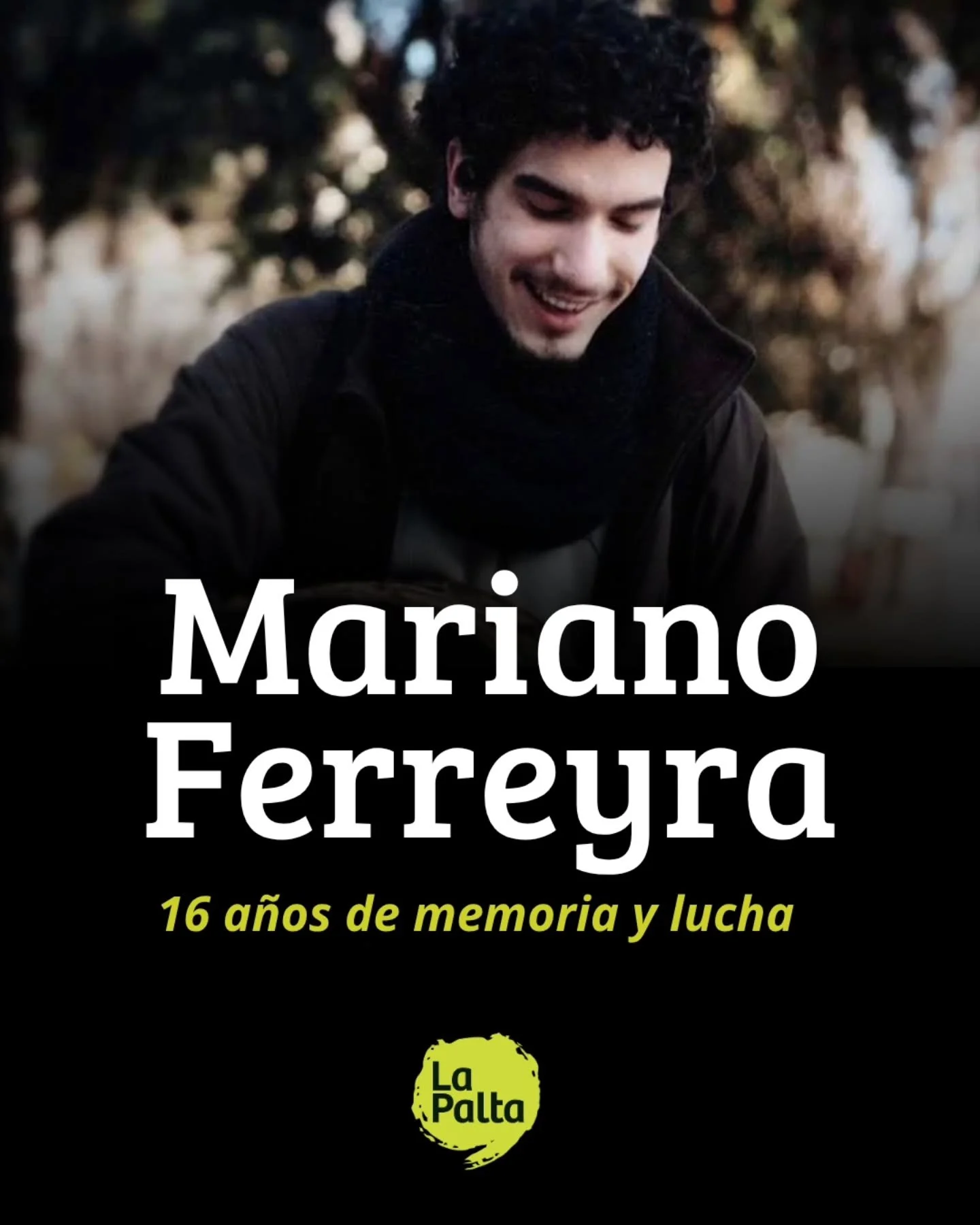 ✊ A 16 a&ntilde;os del asesinato de Mariano Ferreyra, reconstruimos la historia del joven de 23 a&ntilde;os que fue asesinado mientras acompa&ntilde;aba el reclamo de trabajadores tercerizados del ferrocarril Roca.

🚆 El 20 de octubre de 2010, una p