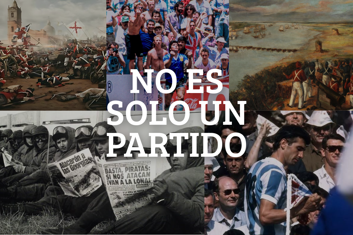 La historia detrás de Argentina e Inglaterra