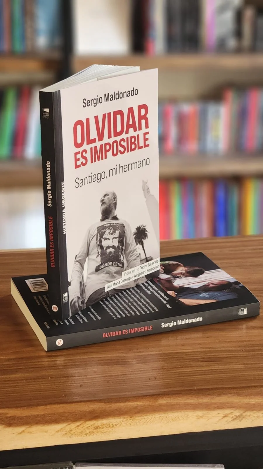 Sergio Maldonado presenta "Olvidar es imposible. Santiago, mi hermano"