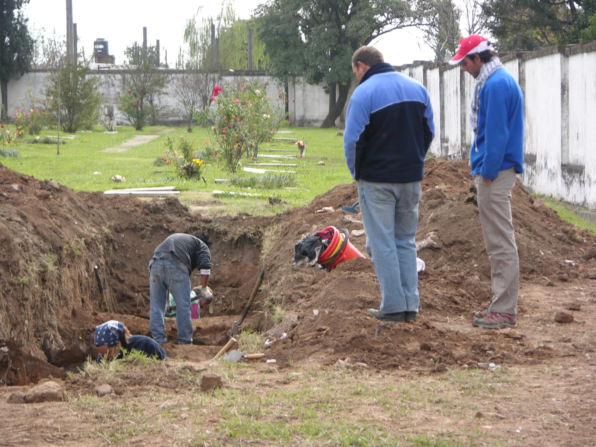 Excavaciones en el Cementerio del Norte, un trabajo por la memoria, la verdad y la justicia