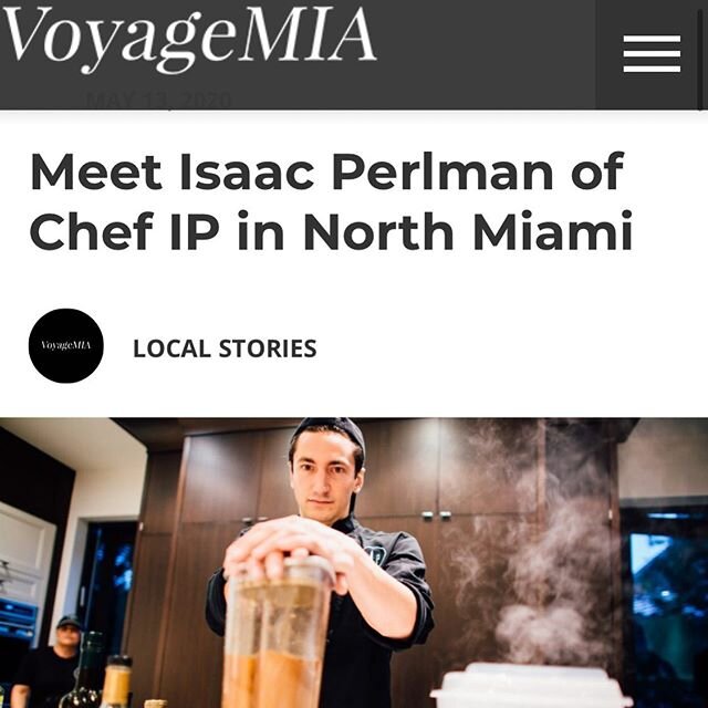 Check out latest feature on @voyagemiami - very honored that hard works pays off! Read the article in the link in bio