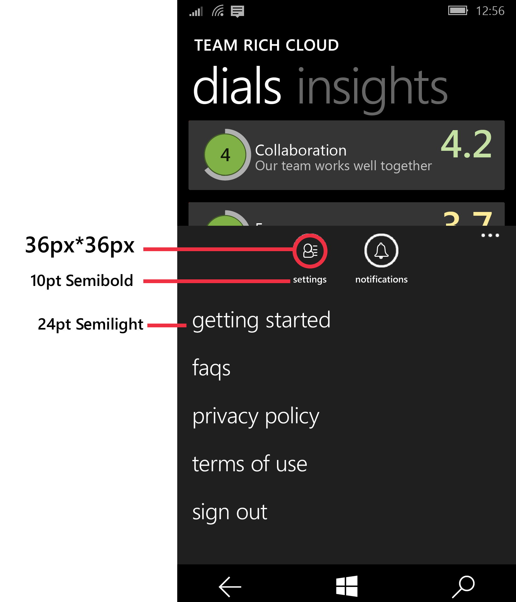 Menu Bar Redlines
