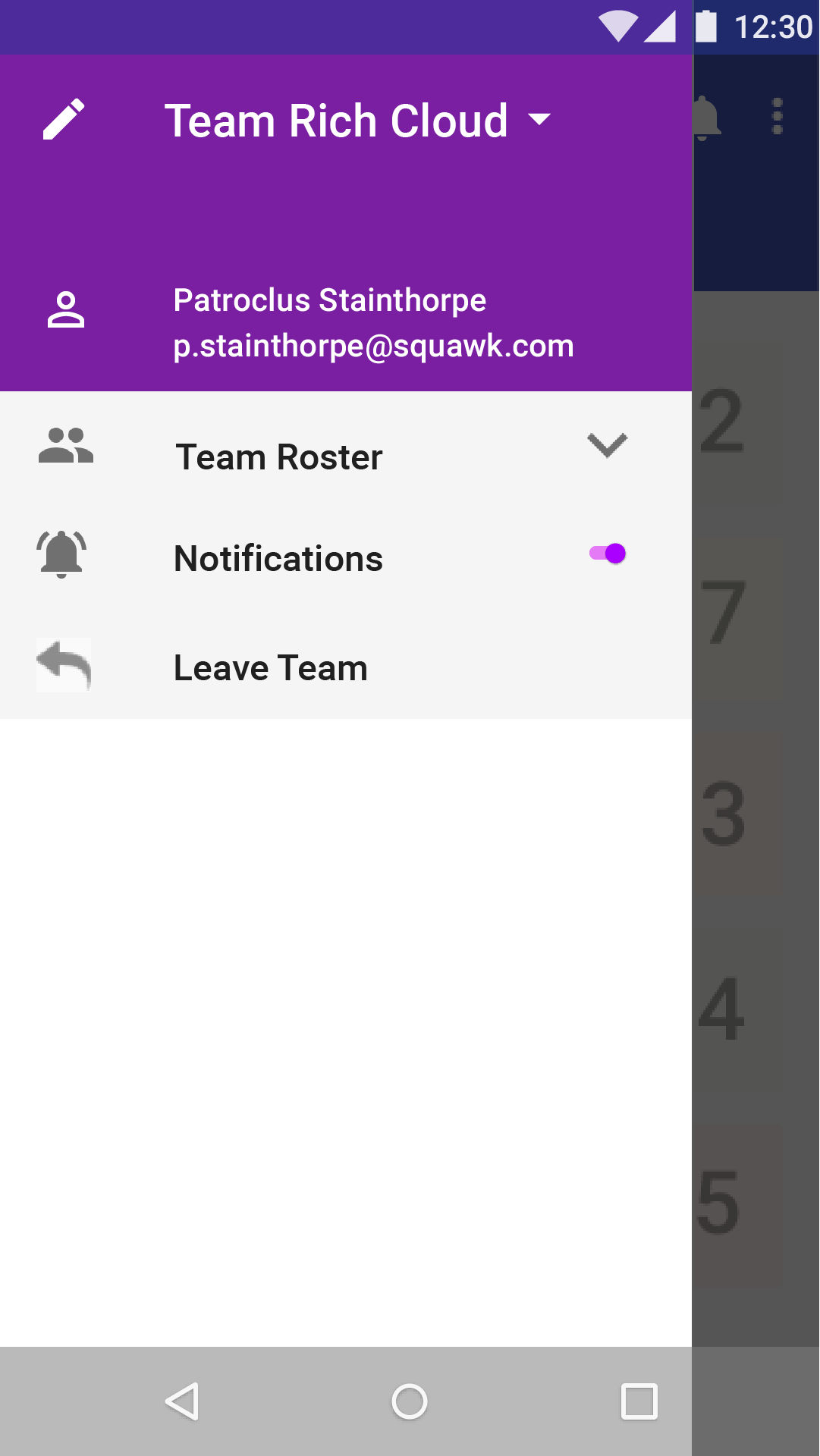 Hamburger Menu