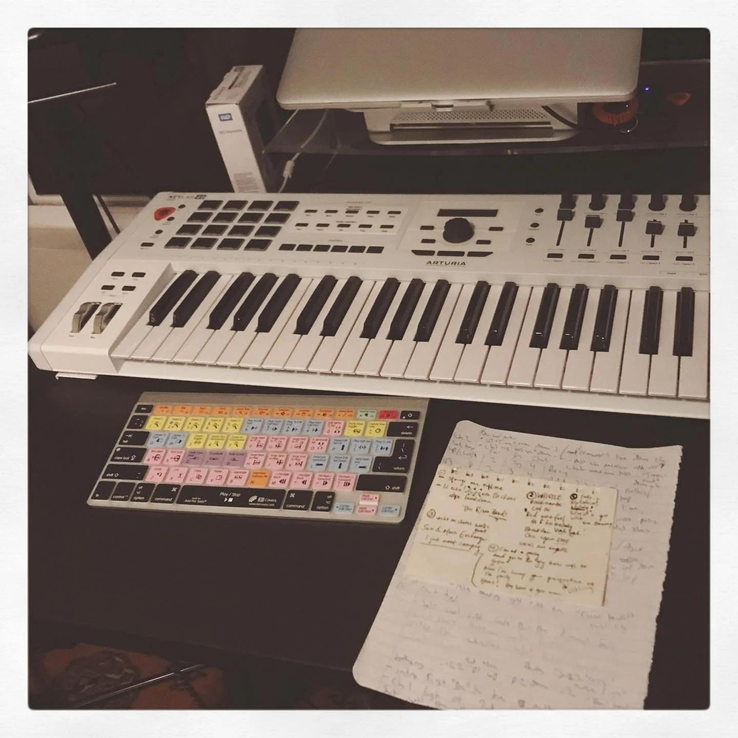 Friends make notes on your final mixes, notes on final mixes make better albums. #ThanksAnna #AlmostDone #ImAPerfectionistThoughSoNooneHoldYourBreathButDoGetExcitedBecauseImExcitedAndItsGonnaBeDopeTyForComingToMyTedTalk