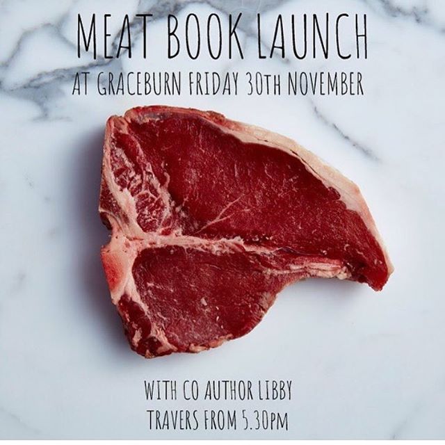 I&rsquo;m very excited about this Friday&rsquo;s country book launch @graceburnwineroom. There will be all the good things (food, wine, music - suggestions for my meat playlist are warmly welcomed - and, of course, conversation). If you&rsquo;re sout