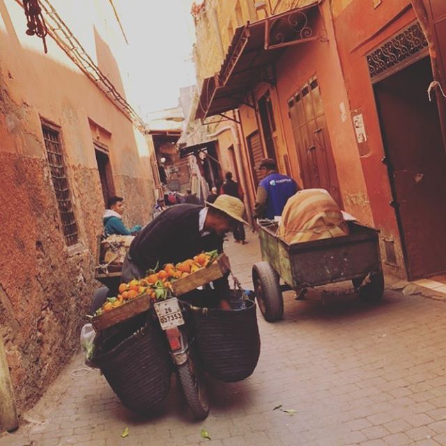 8Days in Marrakech. An incredible eight days of warmth: from the colours in the Medina to the people whose job it was to sell those colours. 
What can&rsquo;t be seen, however, is the savoury smell of lemon wood burning. Lit for dinner, the perfume w