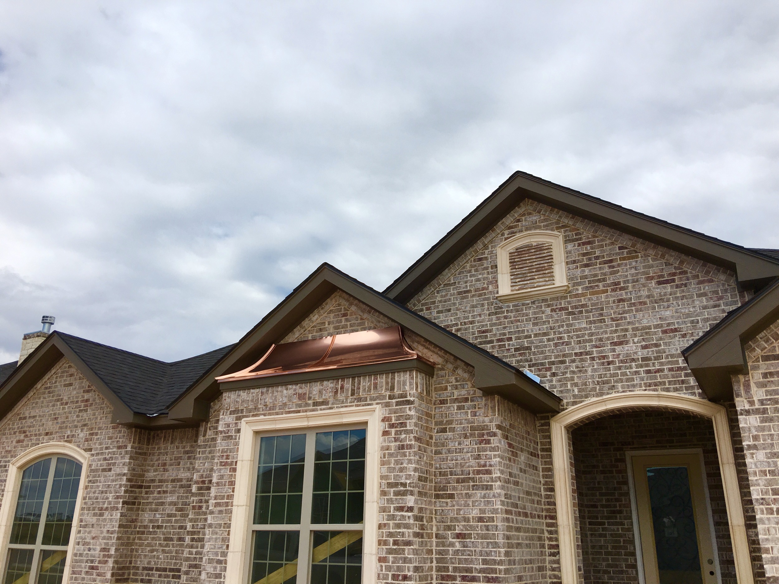 copper bay window, The Greenways, Amarillo, Texas