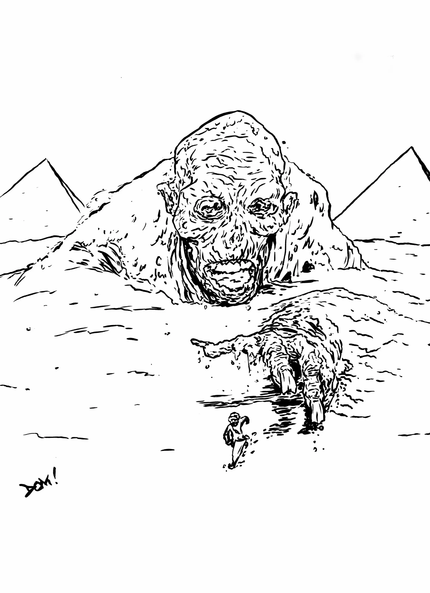 Giant Mummy