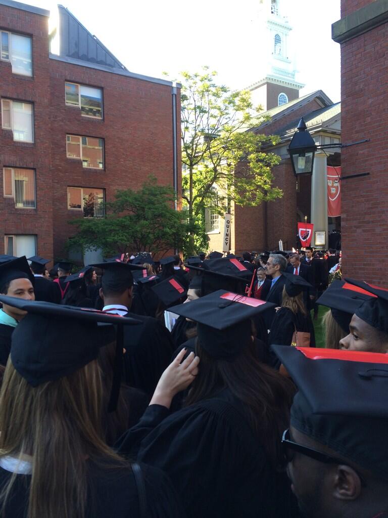Quincy House: processing through the Yard, supporting survivors #ourharvard14