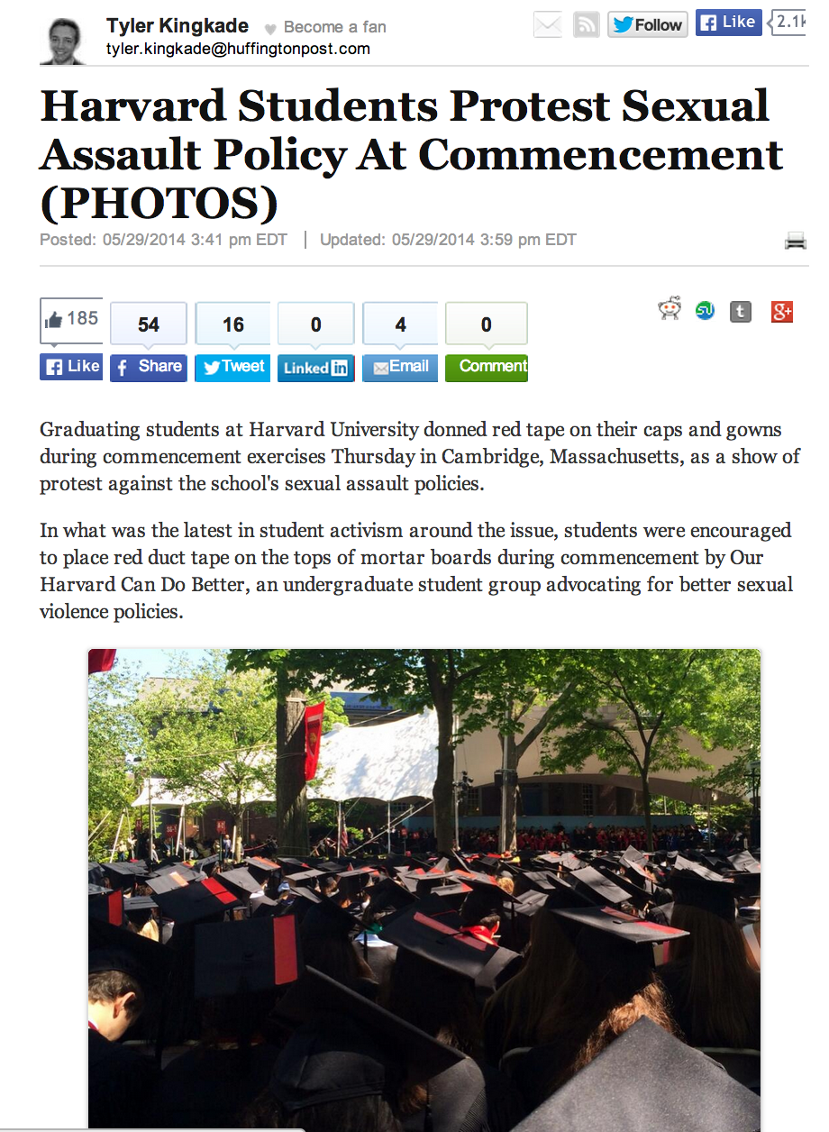 http://www.huffingtonpost.com/2014/05/29/harvard-students-sexual-assault_n_5411614.html?utm_hp_ref=college #ourharvard14