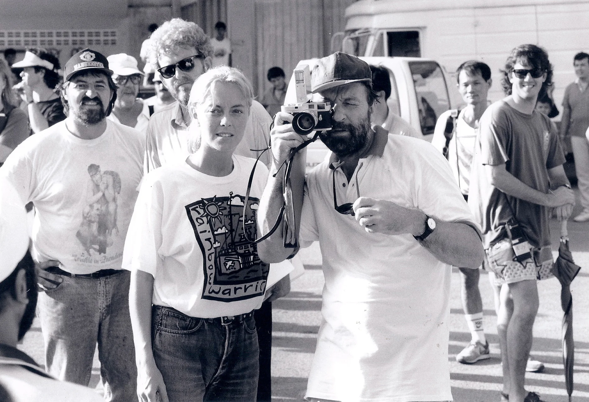 Stephen Wallace Directing on Turtle Beach with Gretta Scaachi