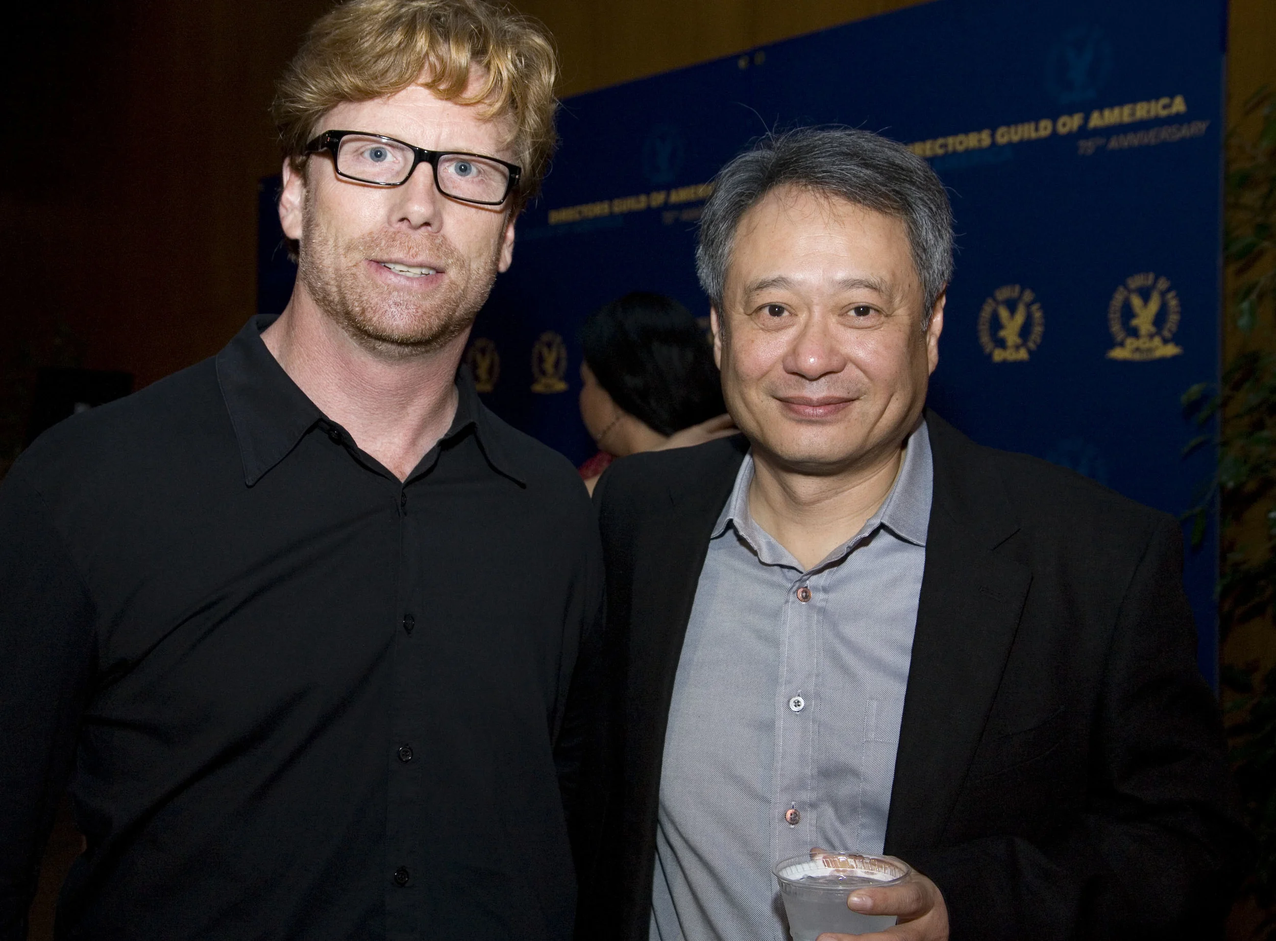 Bryan Unger with Director Ang Lee. Photo credit Directors Guild of America