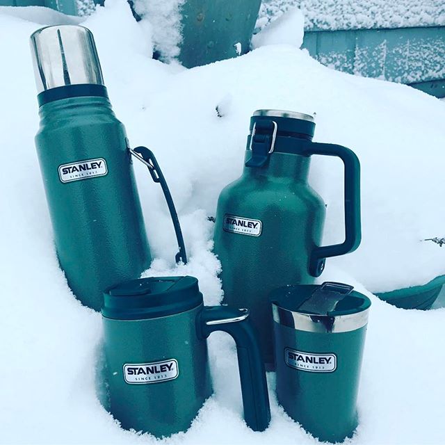 #snow days in #portland require #coffee in the morning, and a #beer in the evening. Thanks @stanley_brand for keeping everything warm, and cold. #pdx #pnw #snowpocalypse