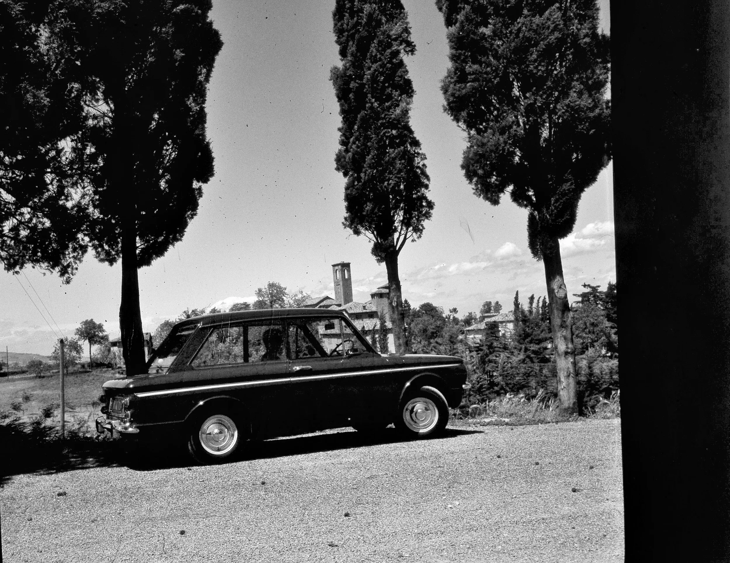 1965 again. Engineered, as it happens, by Mike Parkes, rear-engined Singer near Maranello.