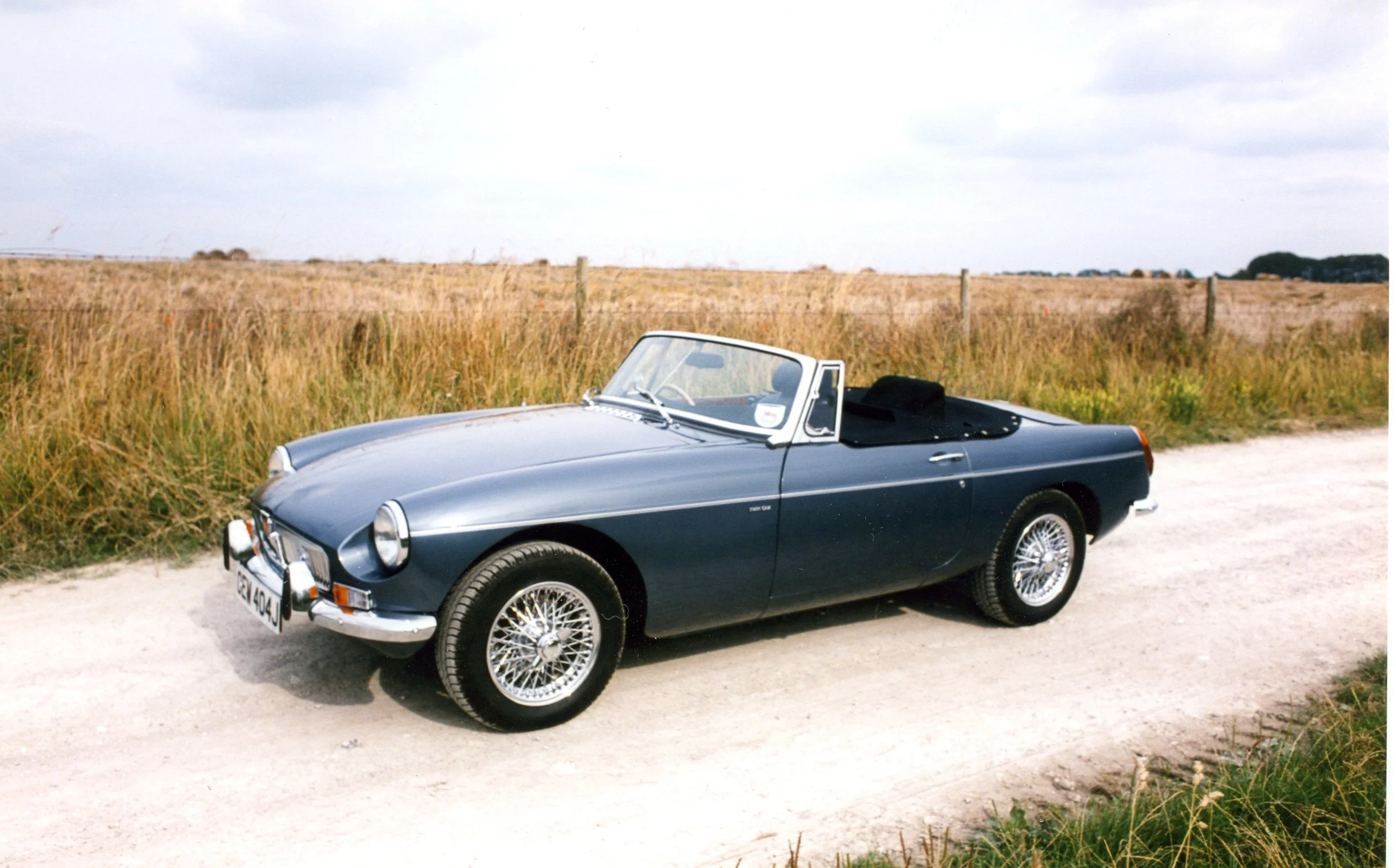My MGB - Heritage shell, Twin-cam M16 engine, 5-speed gearbox.
