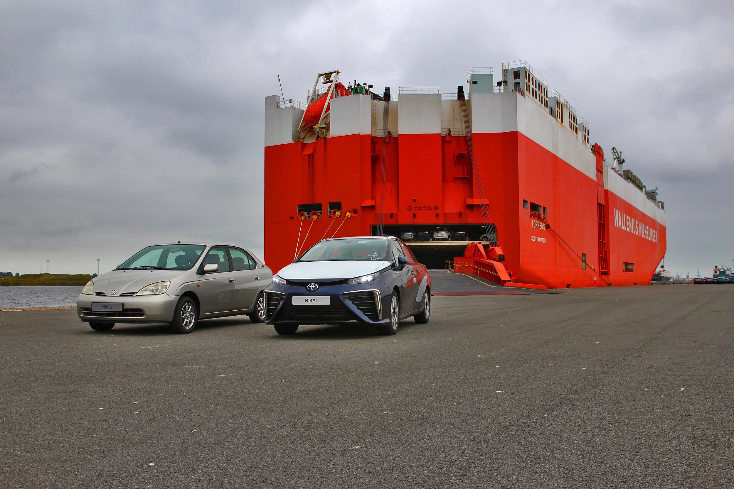 Toyota Mirai hydrogen fuel cell car