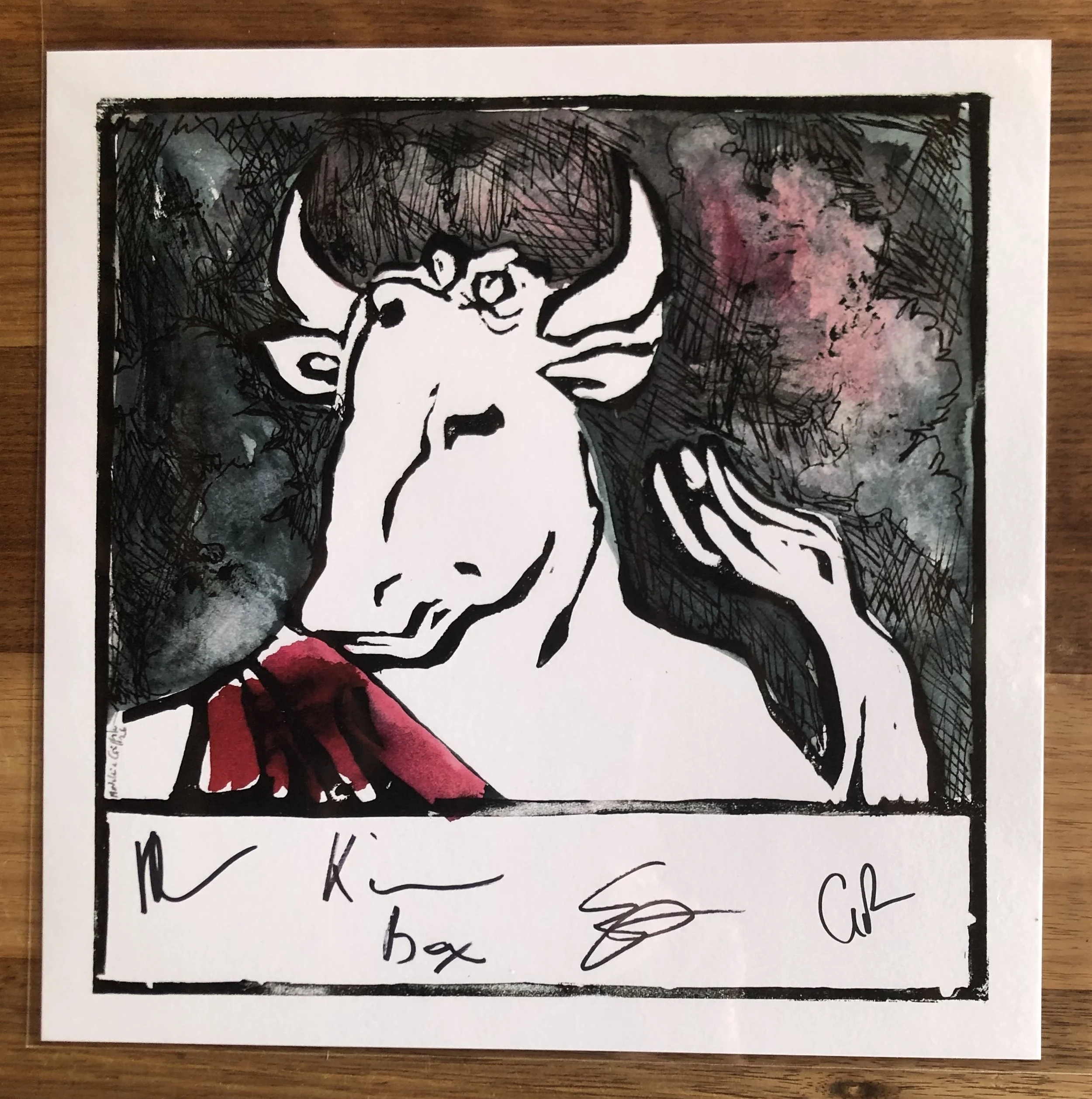 Moo 20th Anniversary Signed Print