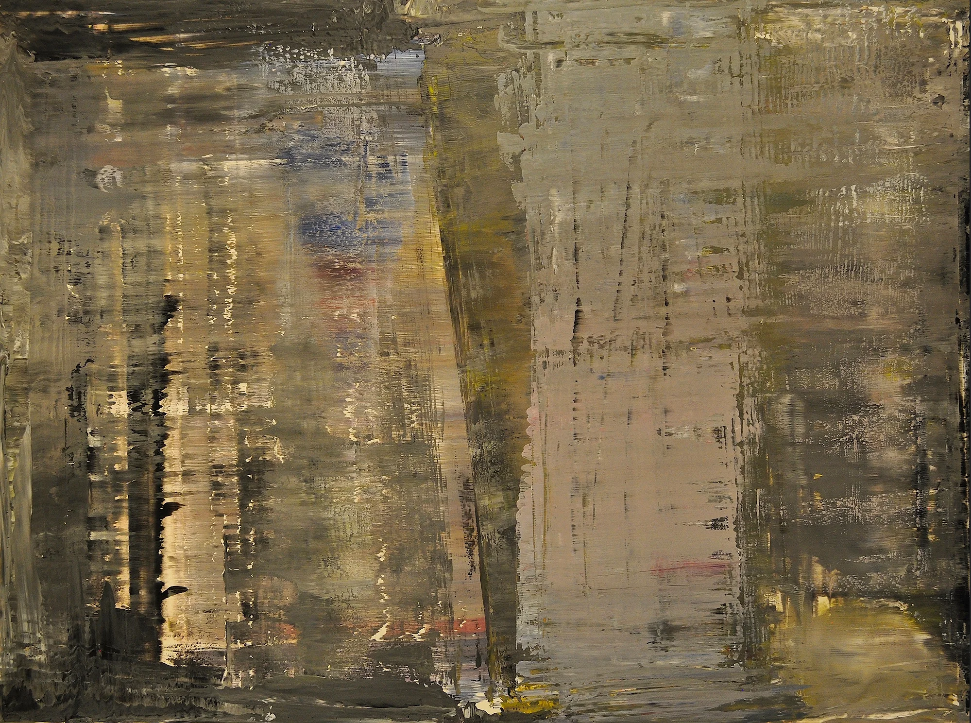  PLASTISOL ON PANEL 48x36  2012 