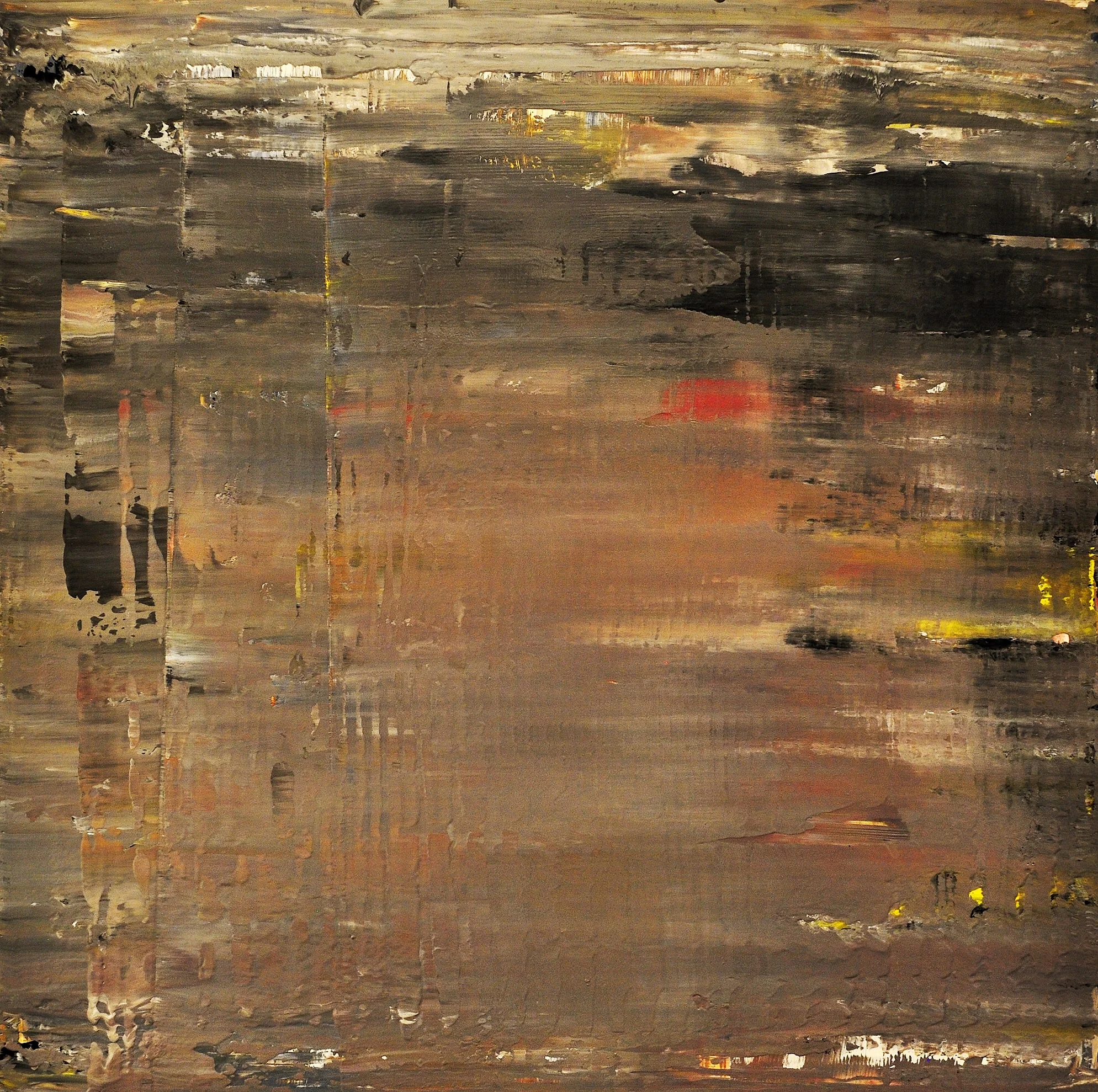  PLASTISOL ON PANEL 36x36  2012 