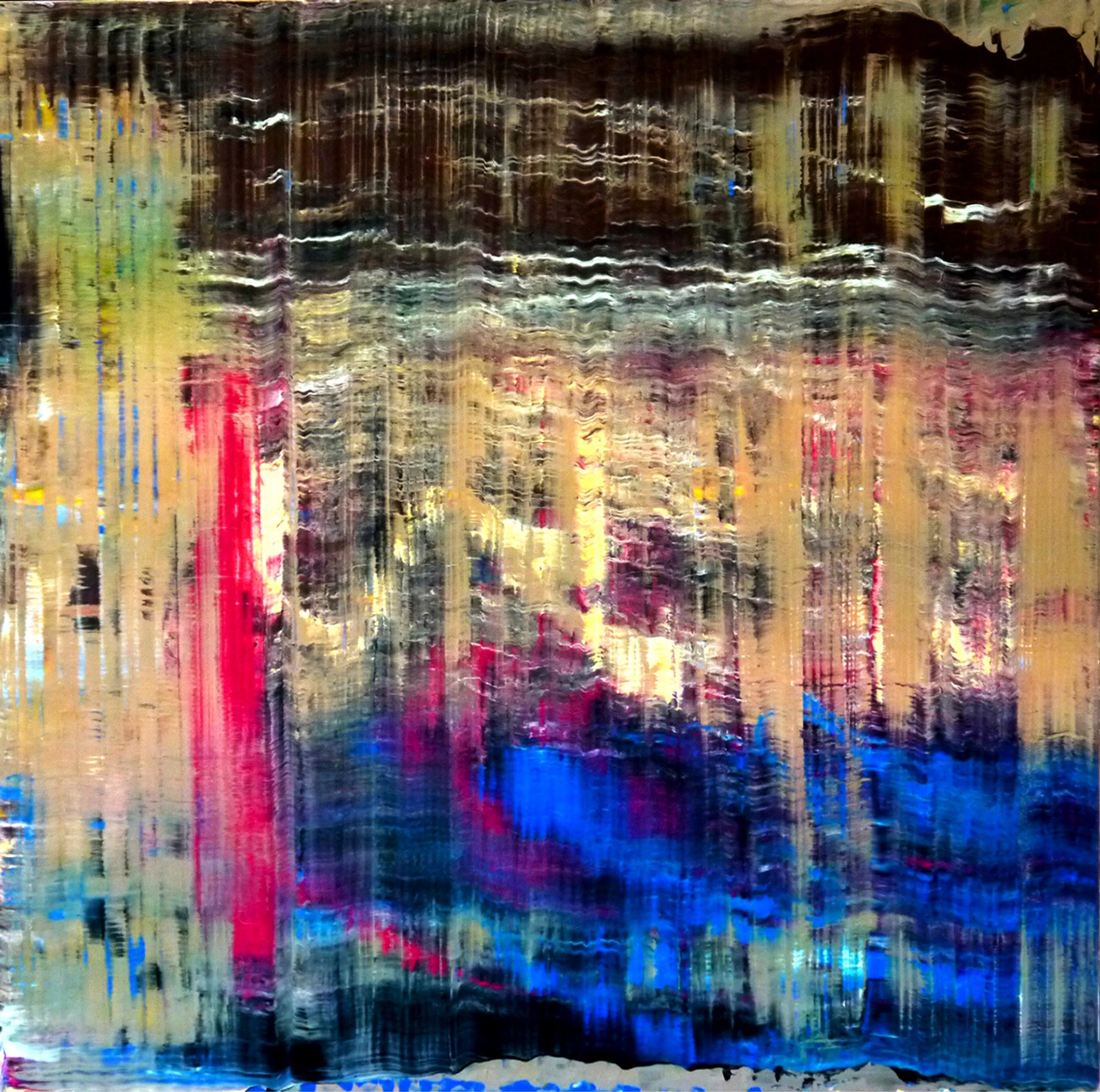  LACQUER ON PANEL 24x24  2013 
