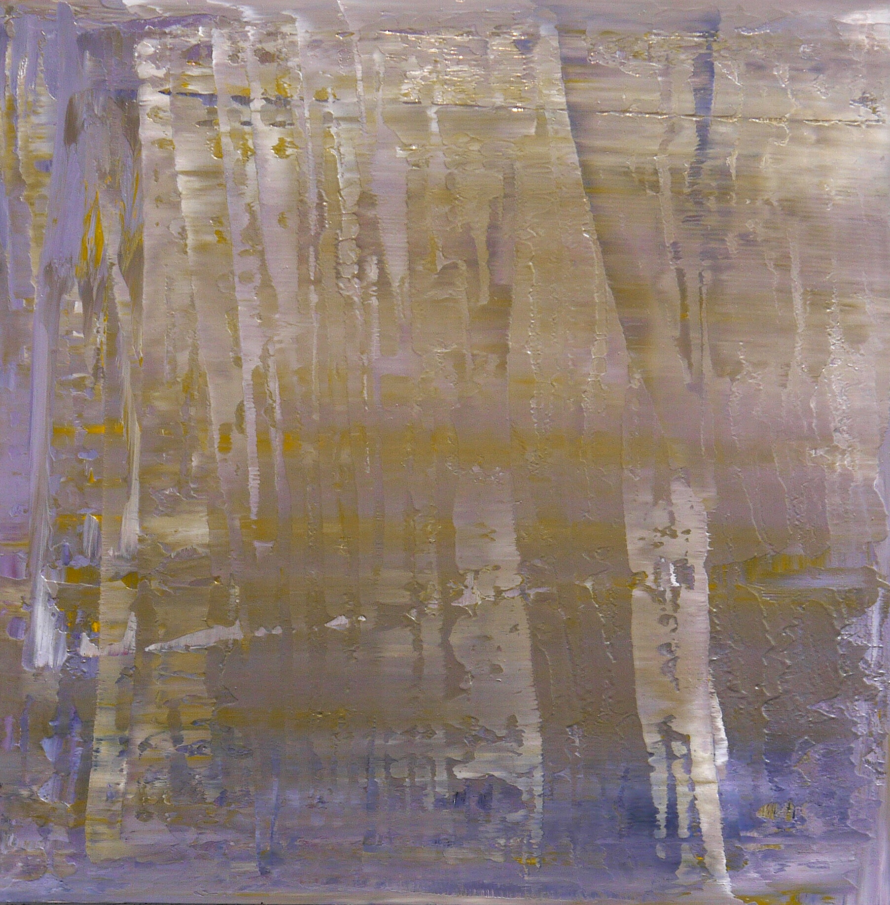  PLASTISOL ON PANEL 24x24  2012 