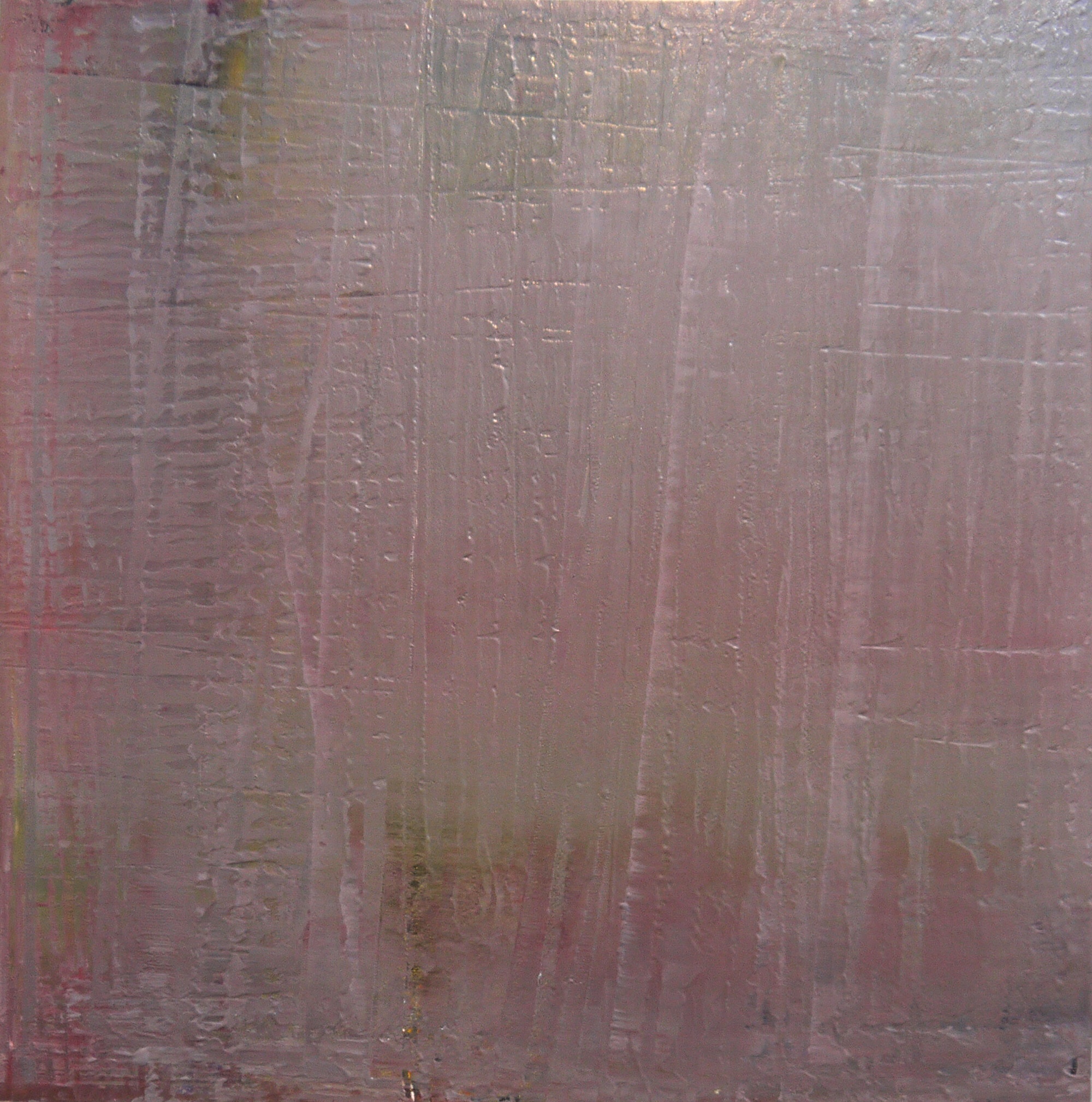  PLASTISOL ON PANEL 24x24  2012 