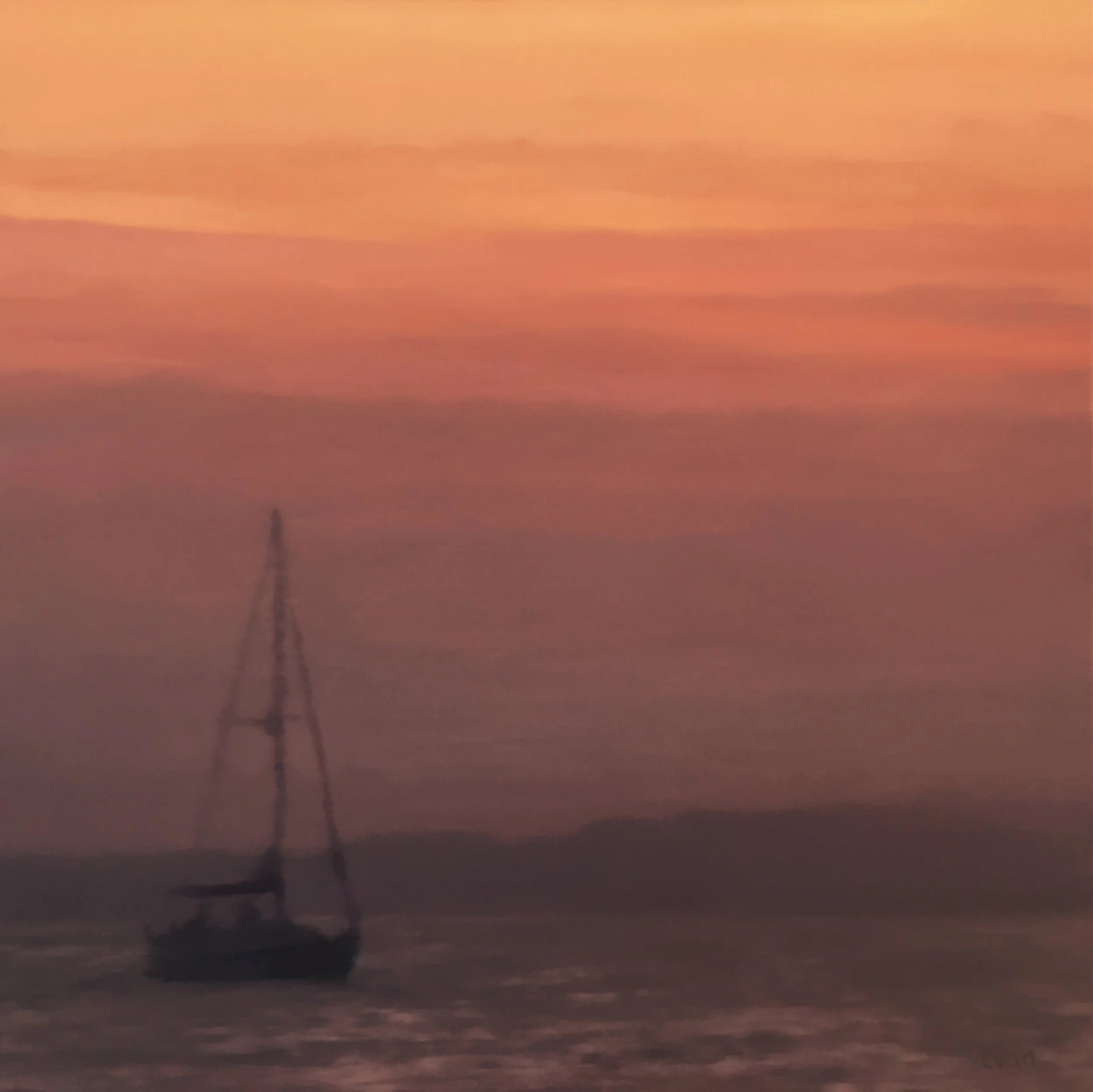  OIL ON PANEL 24x24  2019 