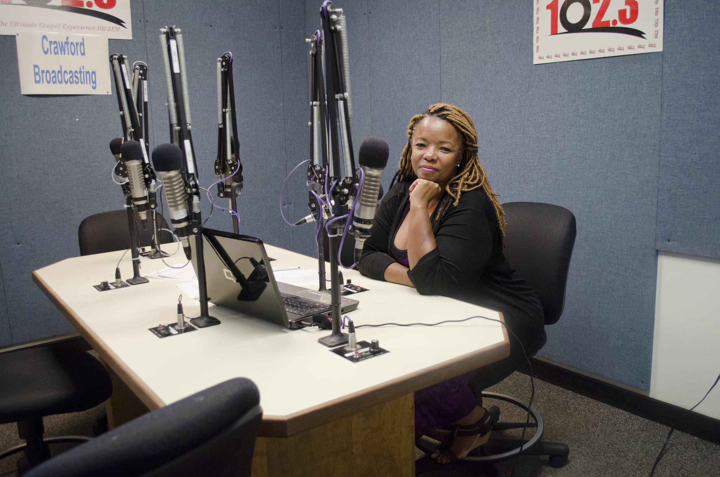 A Day in the Studio at 102.3