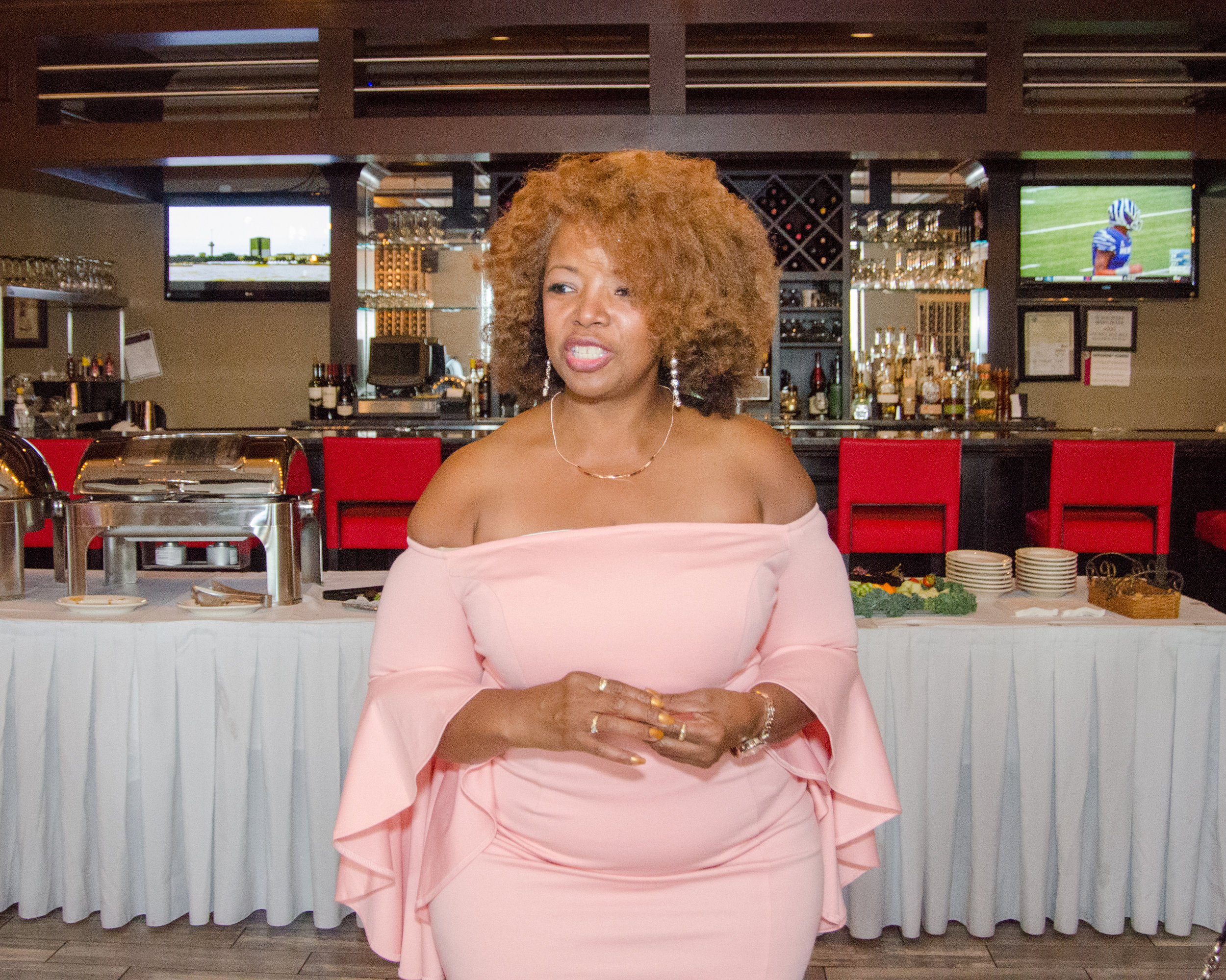 Speaking at book release…