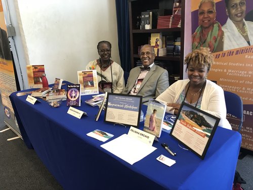 Author's Row at HU Ministers' Conference…