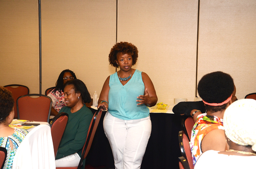 Speaking at brunch & silent auction…