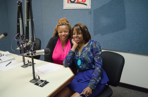 Darryl King and I at Rejoice 102.3 FM