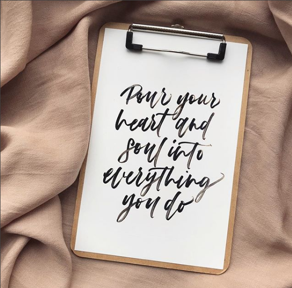 Lettering by Candace Carson - See more of her work on Instagram
