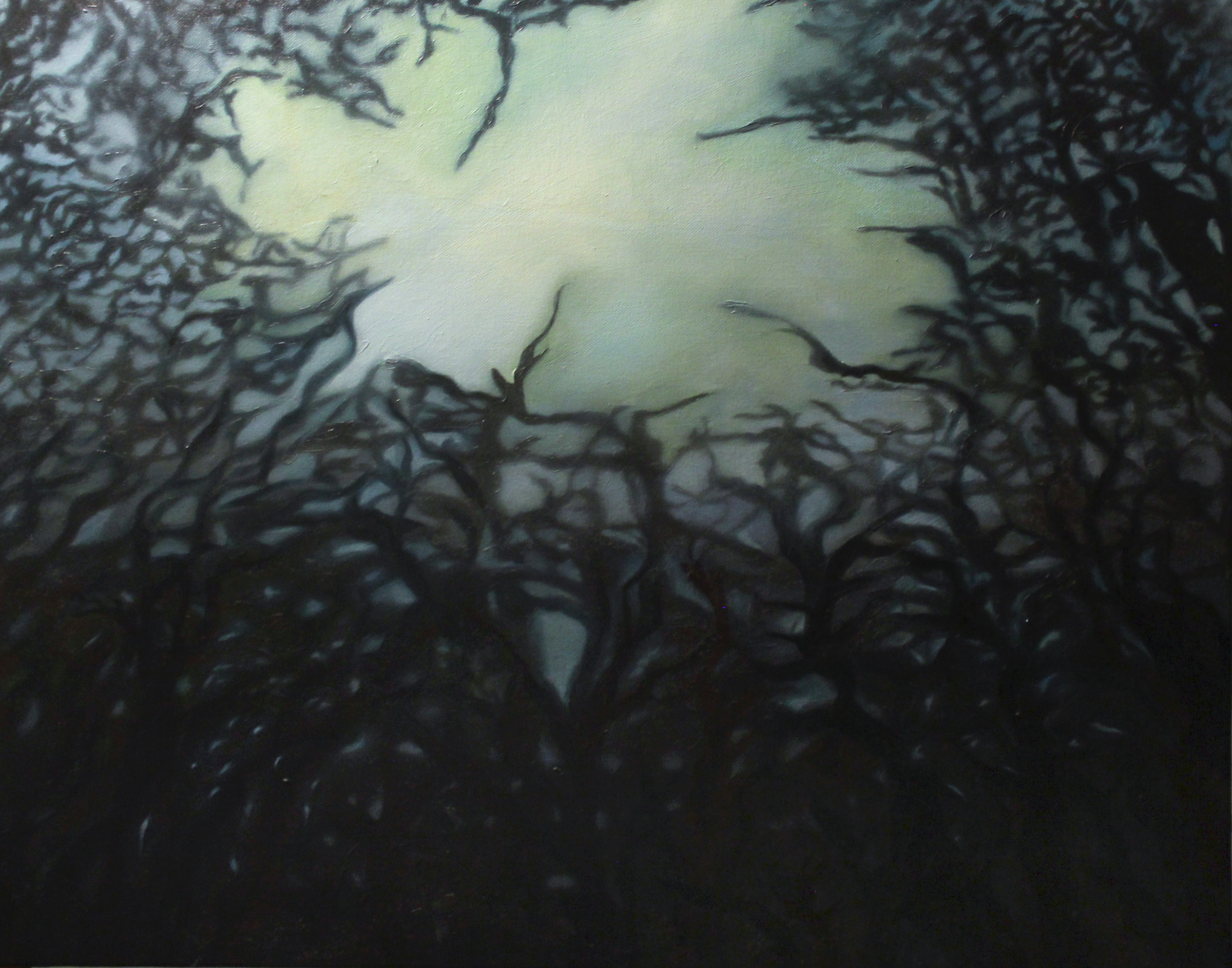 Hammock View, 2007, 22 x 28", oil on canvas