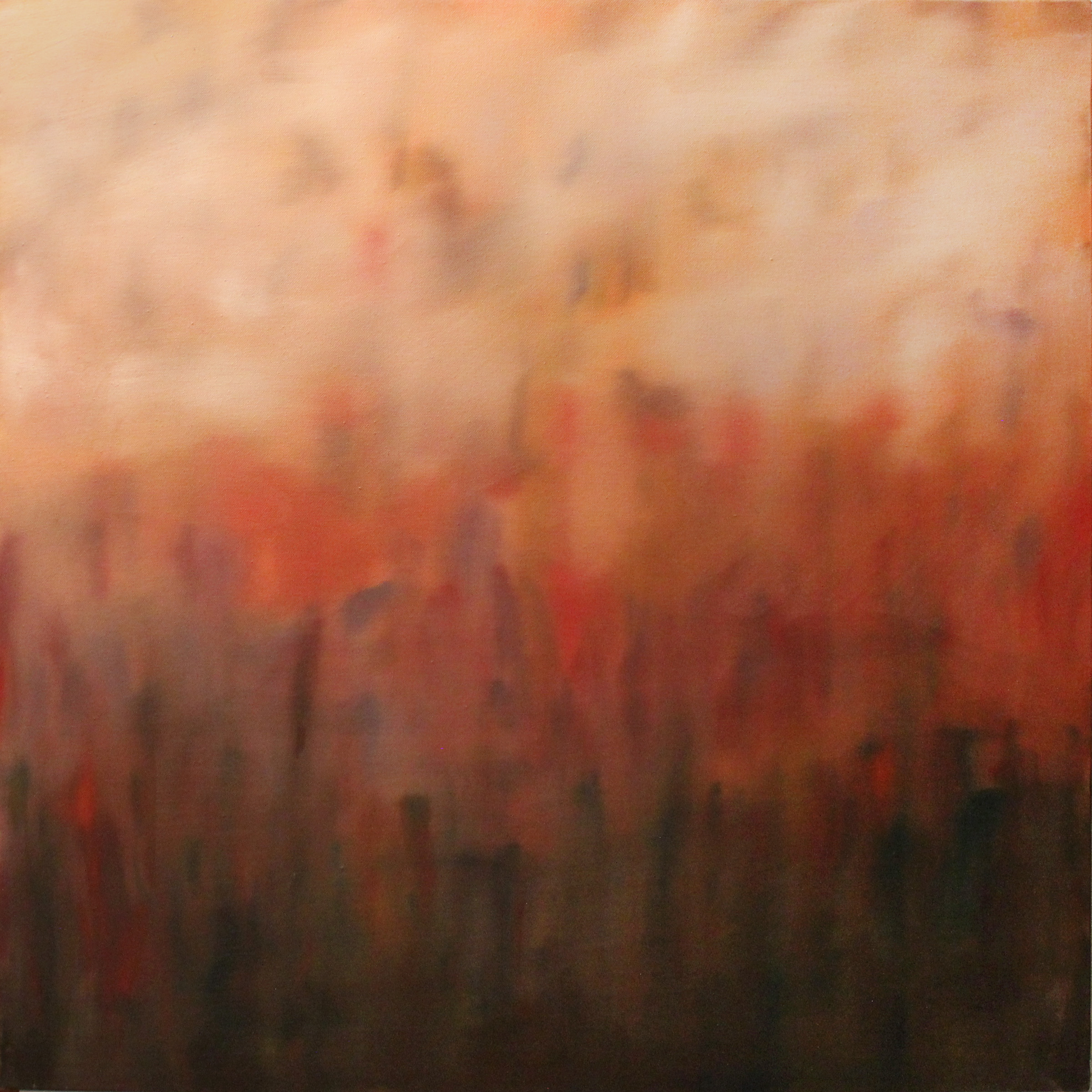 Salem Marsh, 2008, 30 x 30", oil on canvas