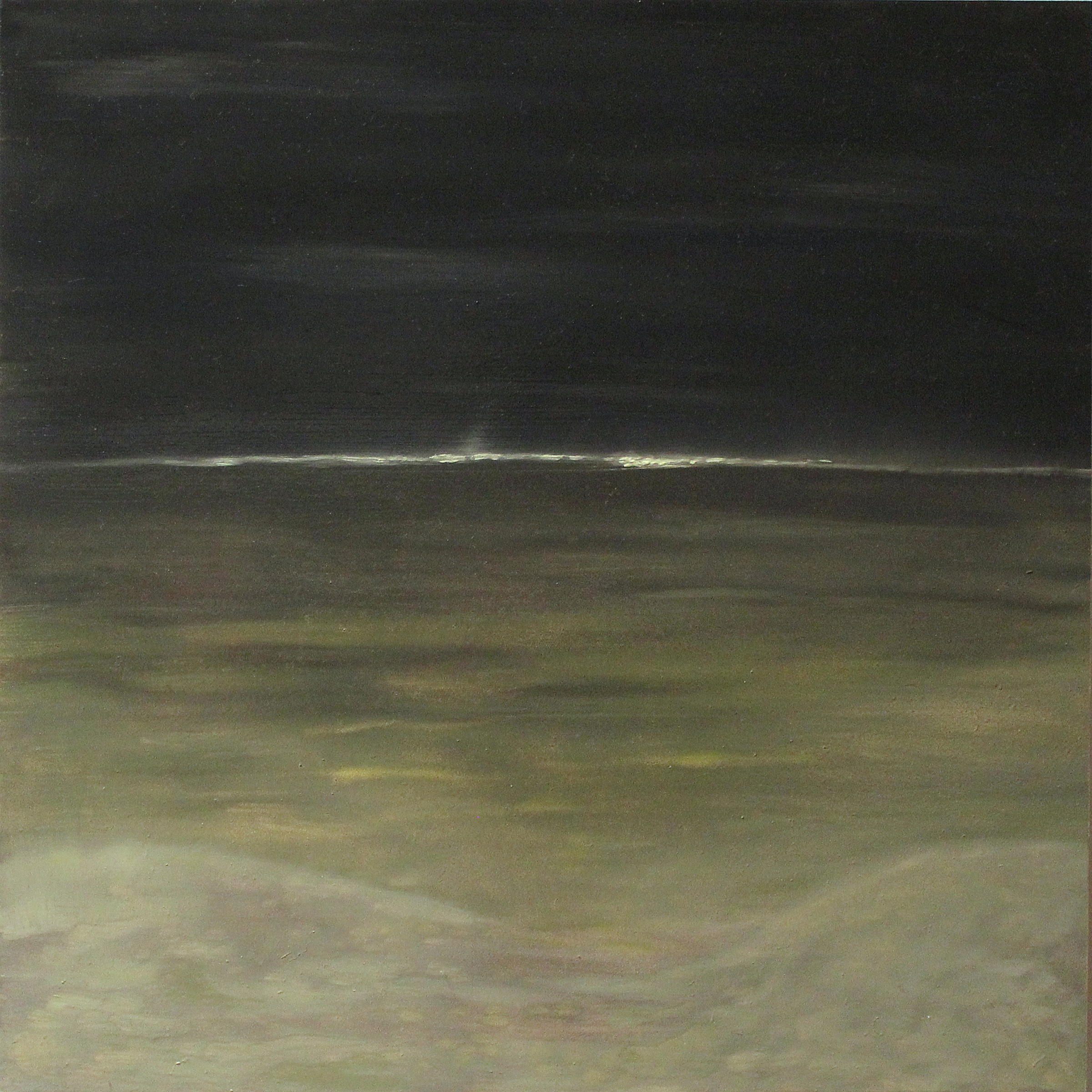 Vincent's Storm, 2015, 12 x 12", oil on panel