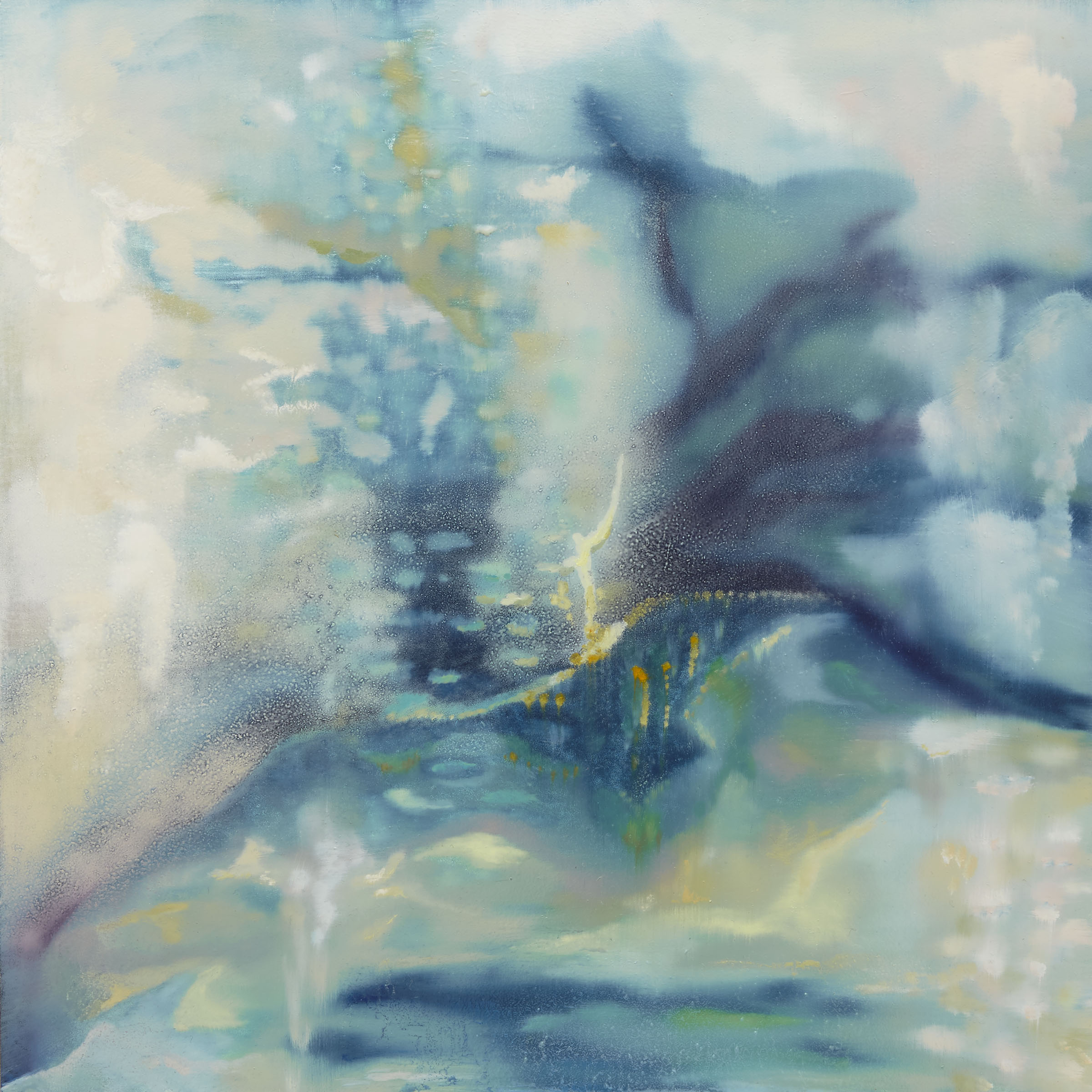 A Kind of Sublime (26 Times Around the Sun), 2015, 16 x 16", oil on panel