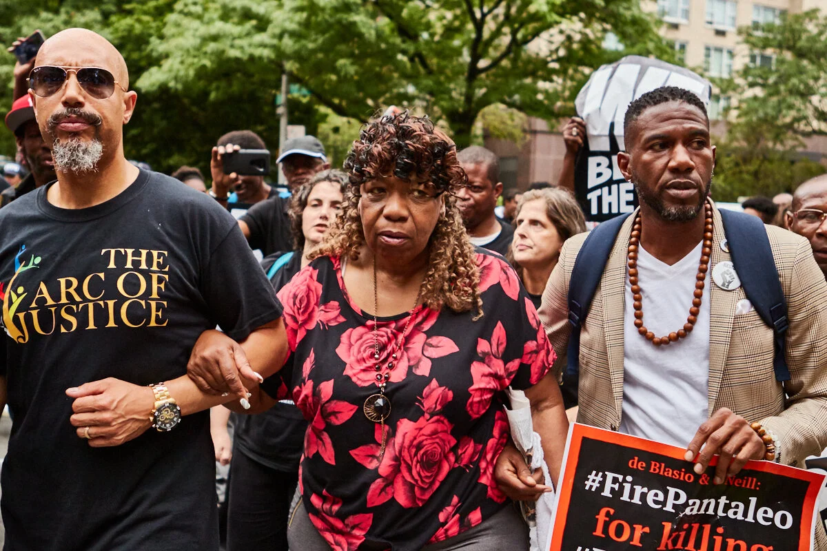 Gwen Carr: Mother of Eric Garner - Garcie Mansion Protest (Copy)